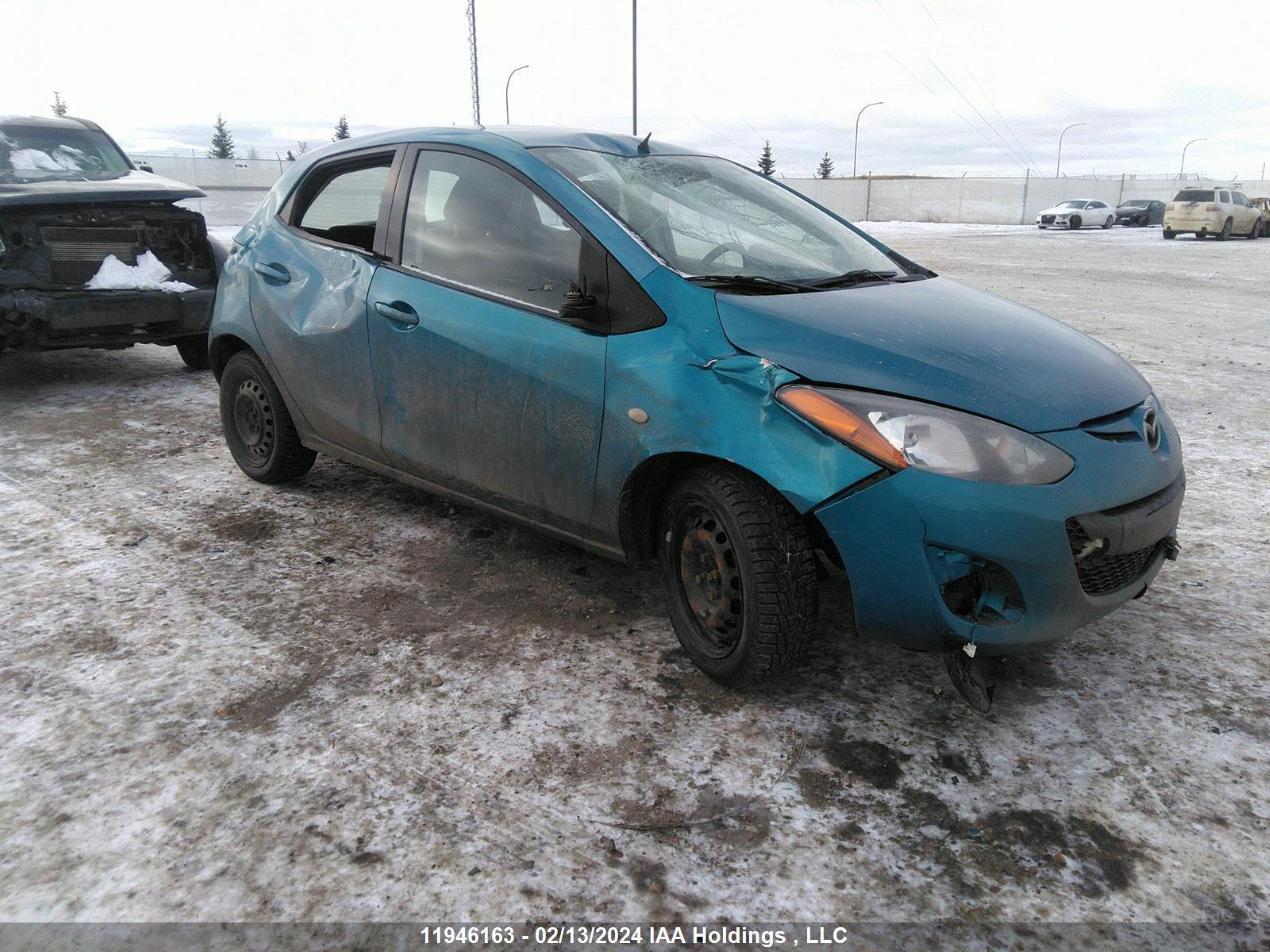 MAZDA 2 2012 jm1de1ky3c0138633