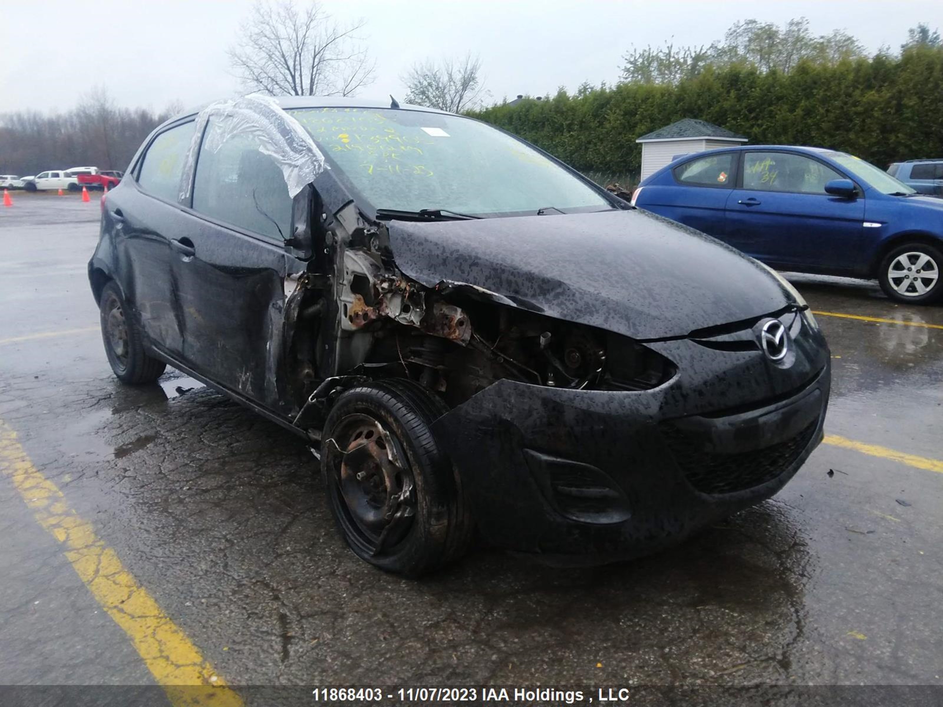 MAZDA 2 2012 jm1de1ky4c0139905