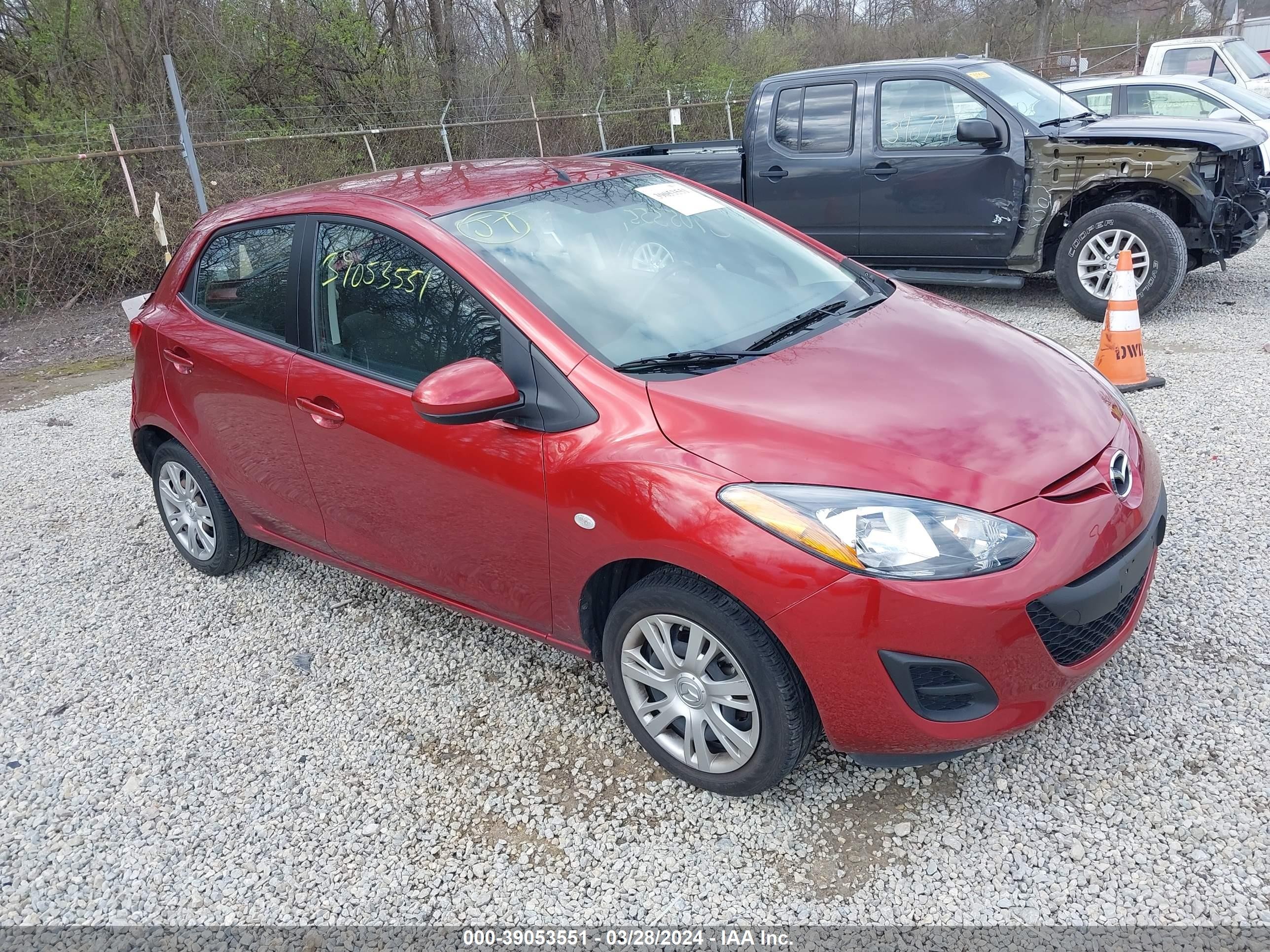 MAZDA 2 2014 jm1de1ky4e0189304