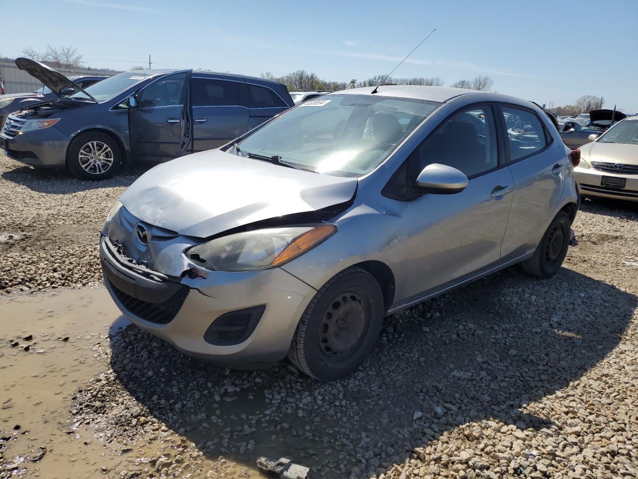 MAZDA 2 2013 jm1de1ky5d0161574