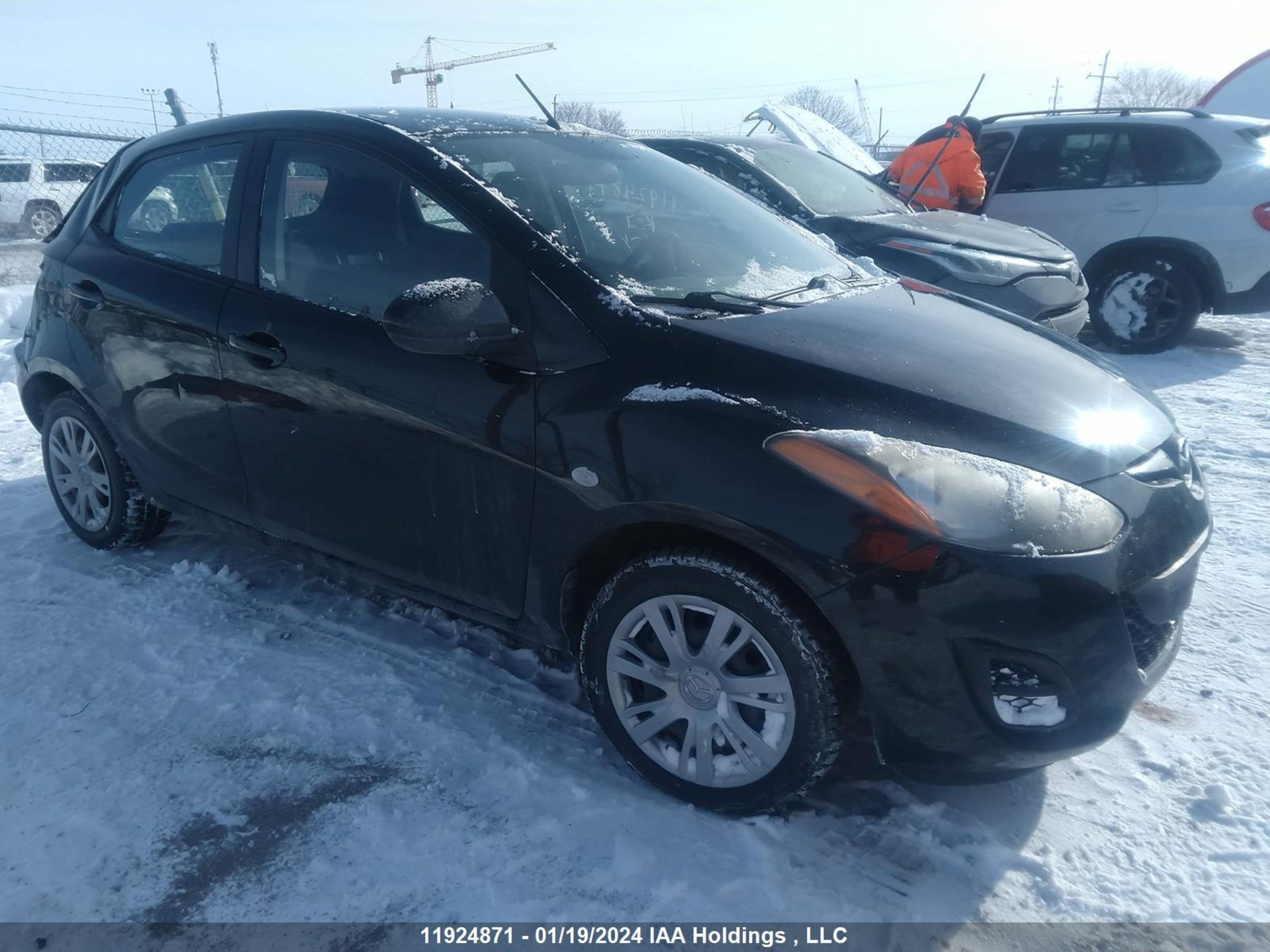 MAZDA 2 2012 jm1de1ky6c0150033