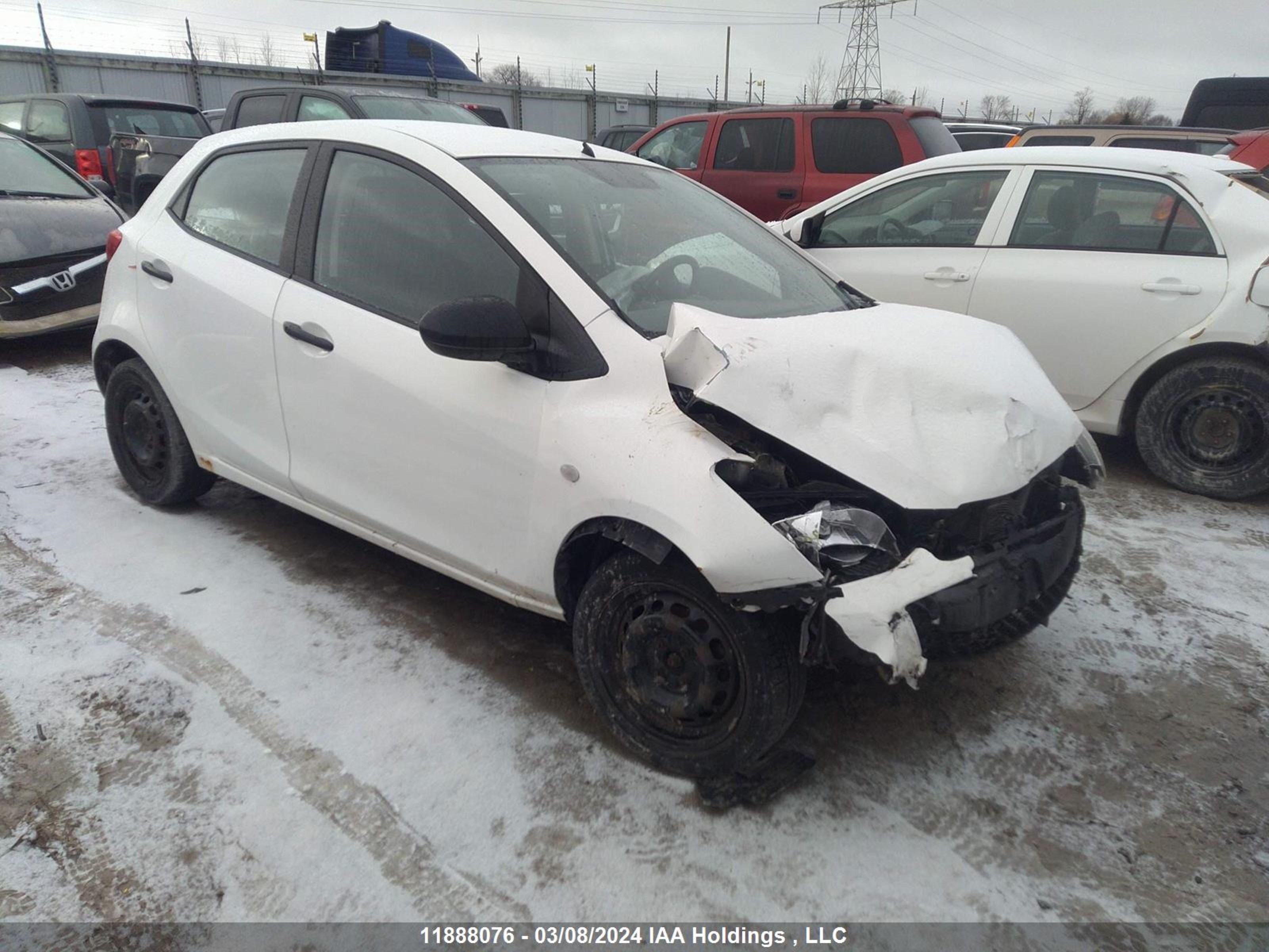 MAZDA 2 2013 jm1de1ky6d0168095