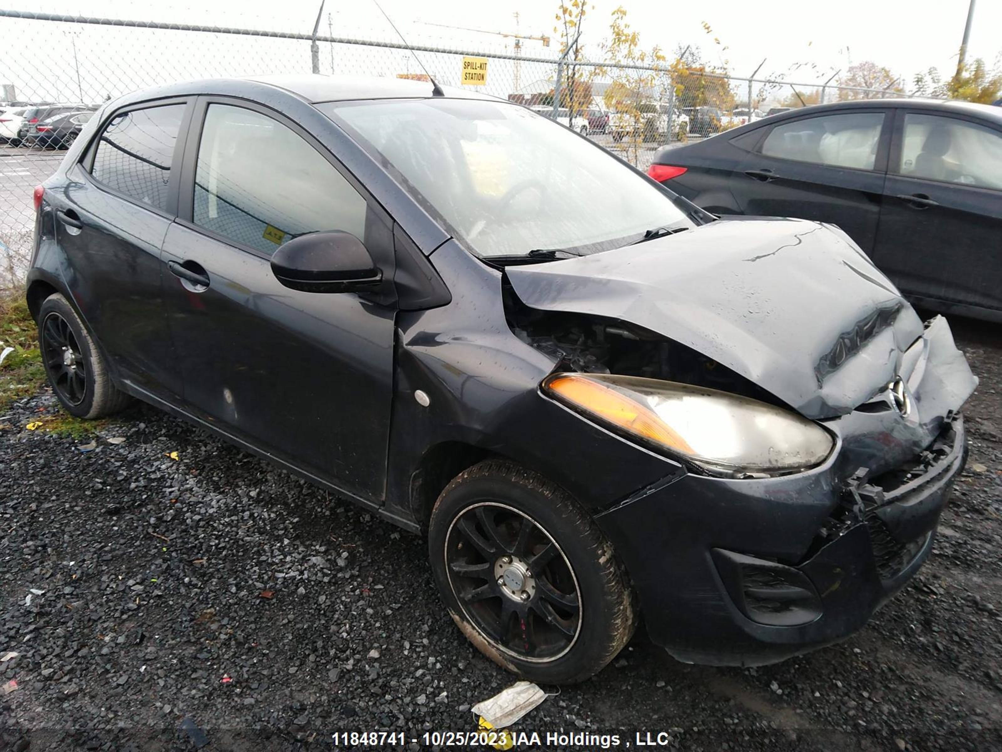 MAZDA 2 2013 jm1de1ky8d0165196