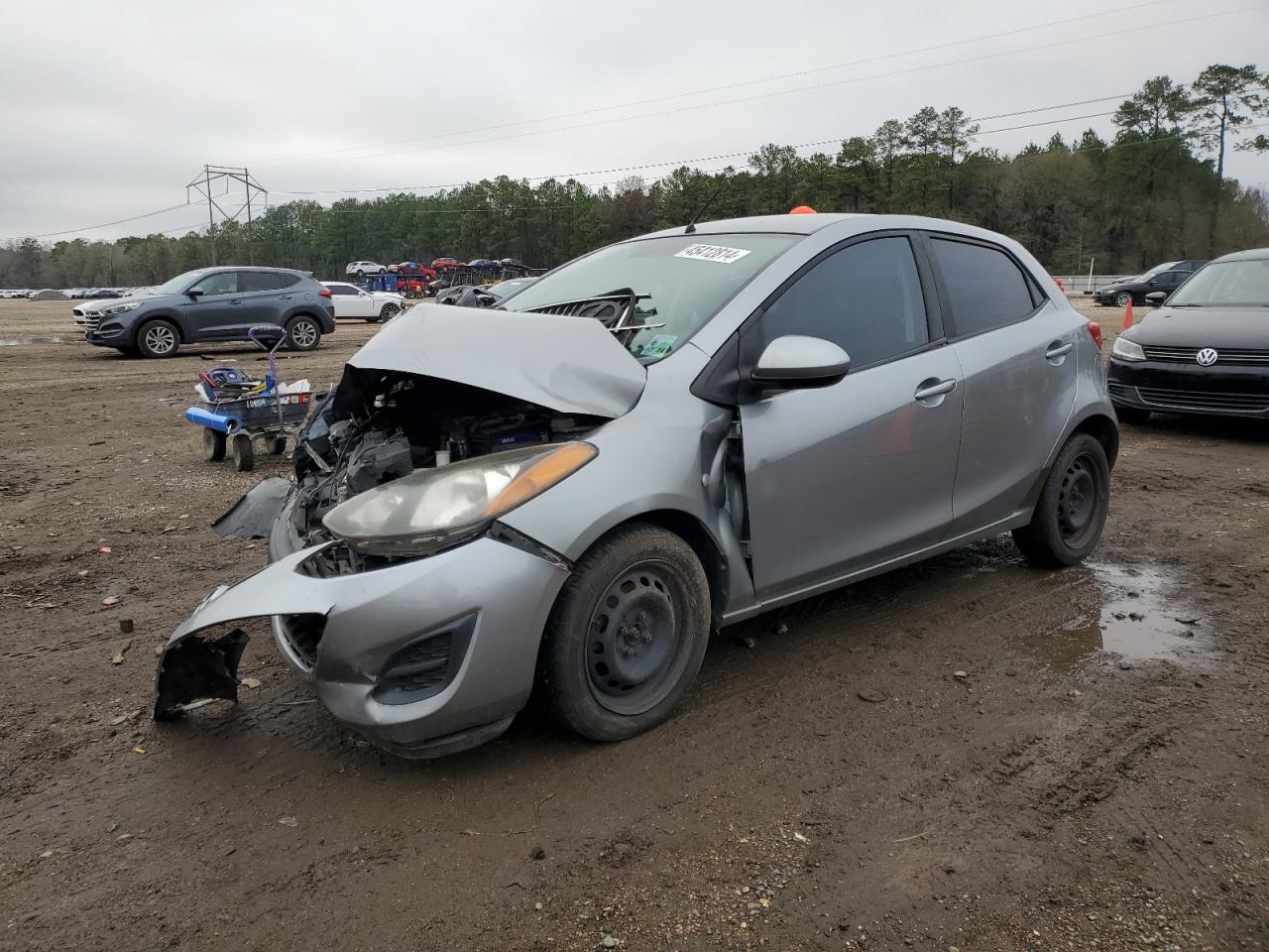 MAZDA 2 2013 jm1de1ky9d0155003