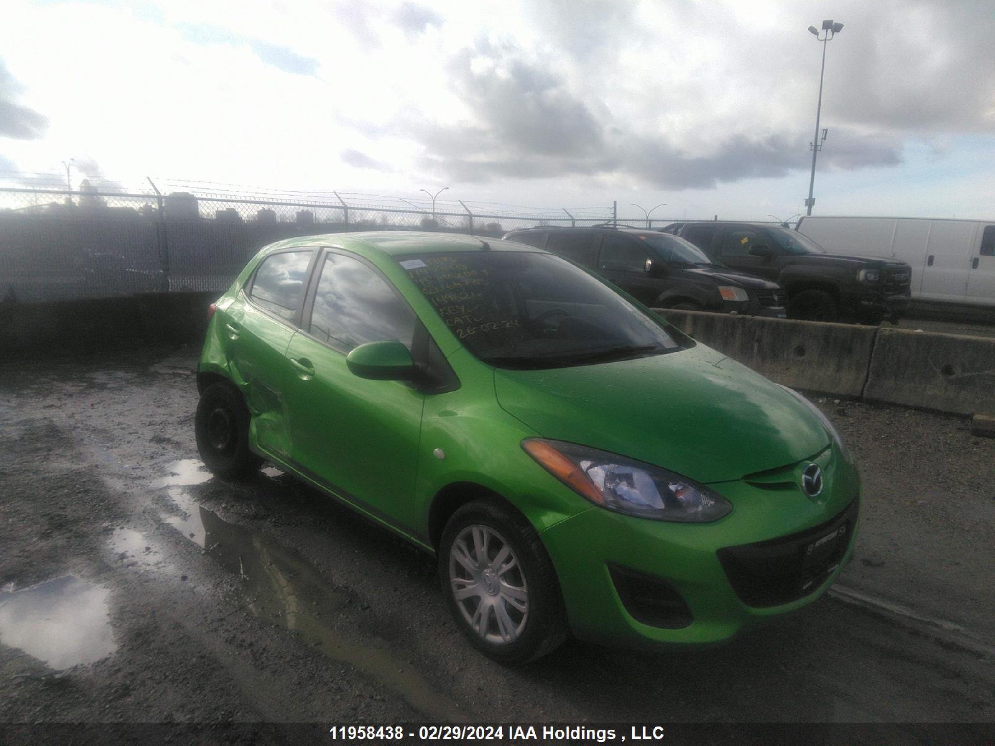 MAZDA 2 2013 jm1de1kyxd0169735