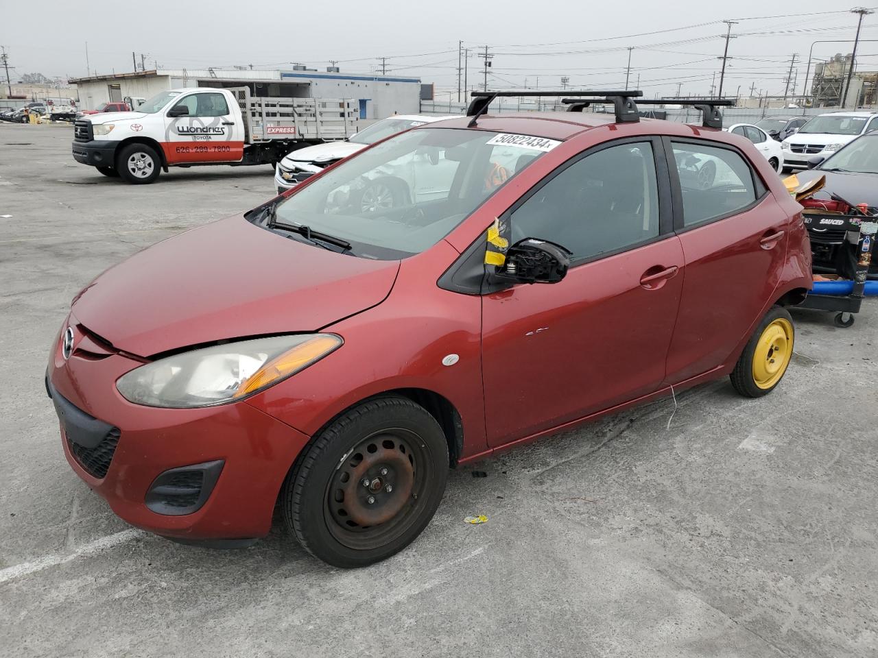 MAZDA 2 2014 jm1de1kz0e0187686