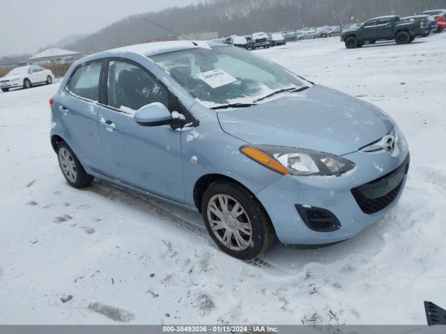 MAZDA MAZDA2 2013 jm1de1kz2d0166921