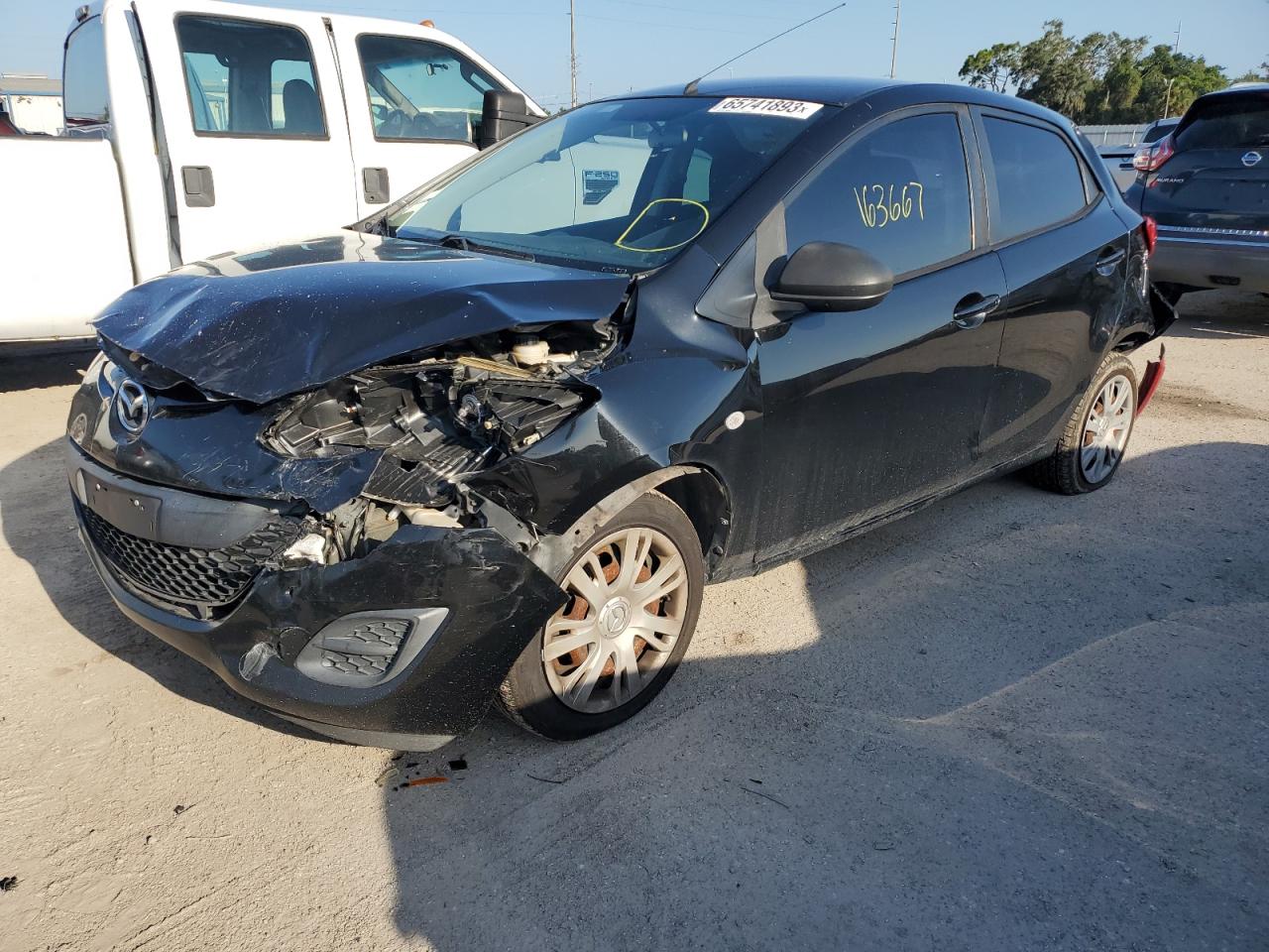 MAZDA 2 2012 jm1de1kz4c0147298