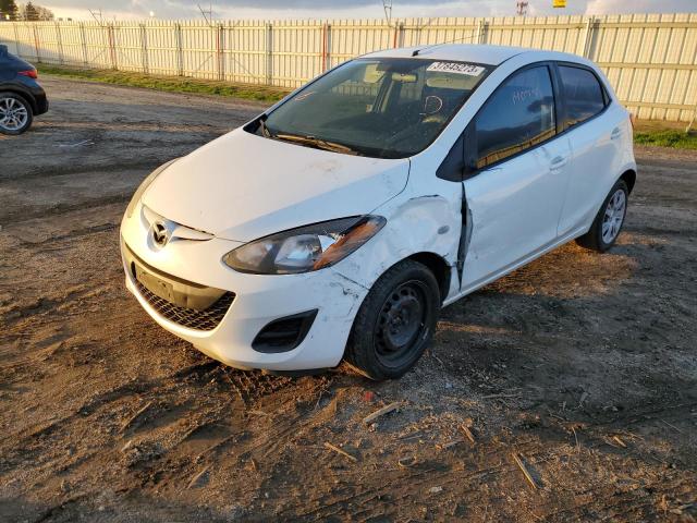 MAZDA MAZDA2 2013 jm1de1kz4d0162093