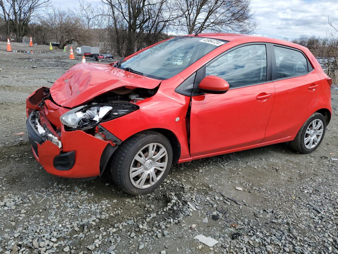 MAZDA 2 2014 jm1de1kz6e0177762