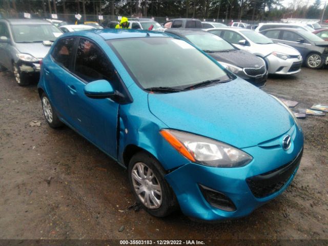 MAZDA MAZDA2 2012 jm1de1kzxc0148441