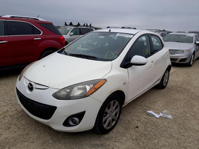 MAZDA MAZDA2 2012 jm1de1ly2c0136953