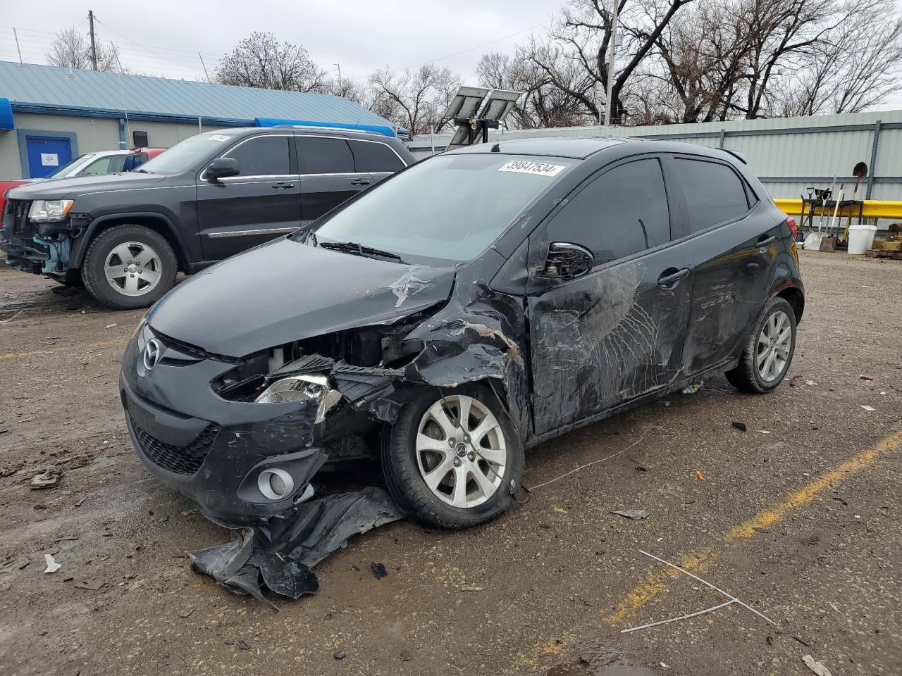 MAZDA 2 2013 jm1de1ly4d0156364