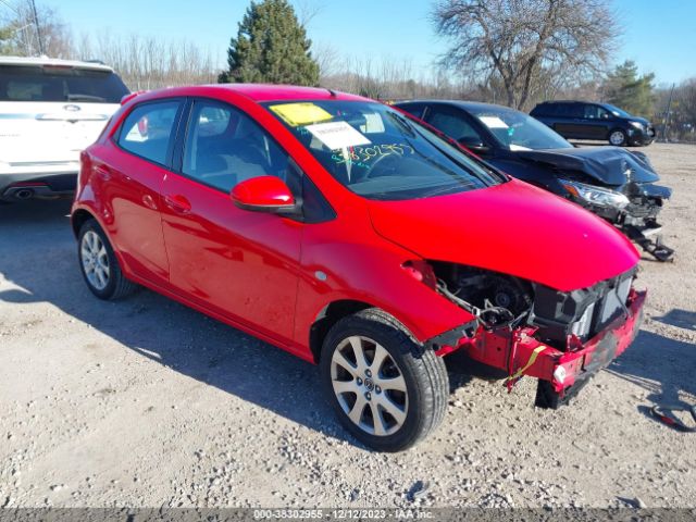 MAZDA MAZDA2 2013 jm1de1ly5d0160326