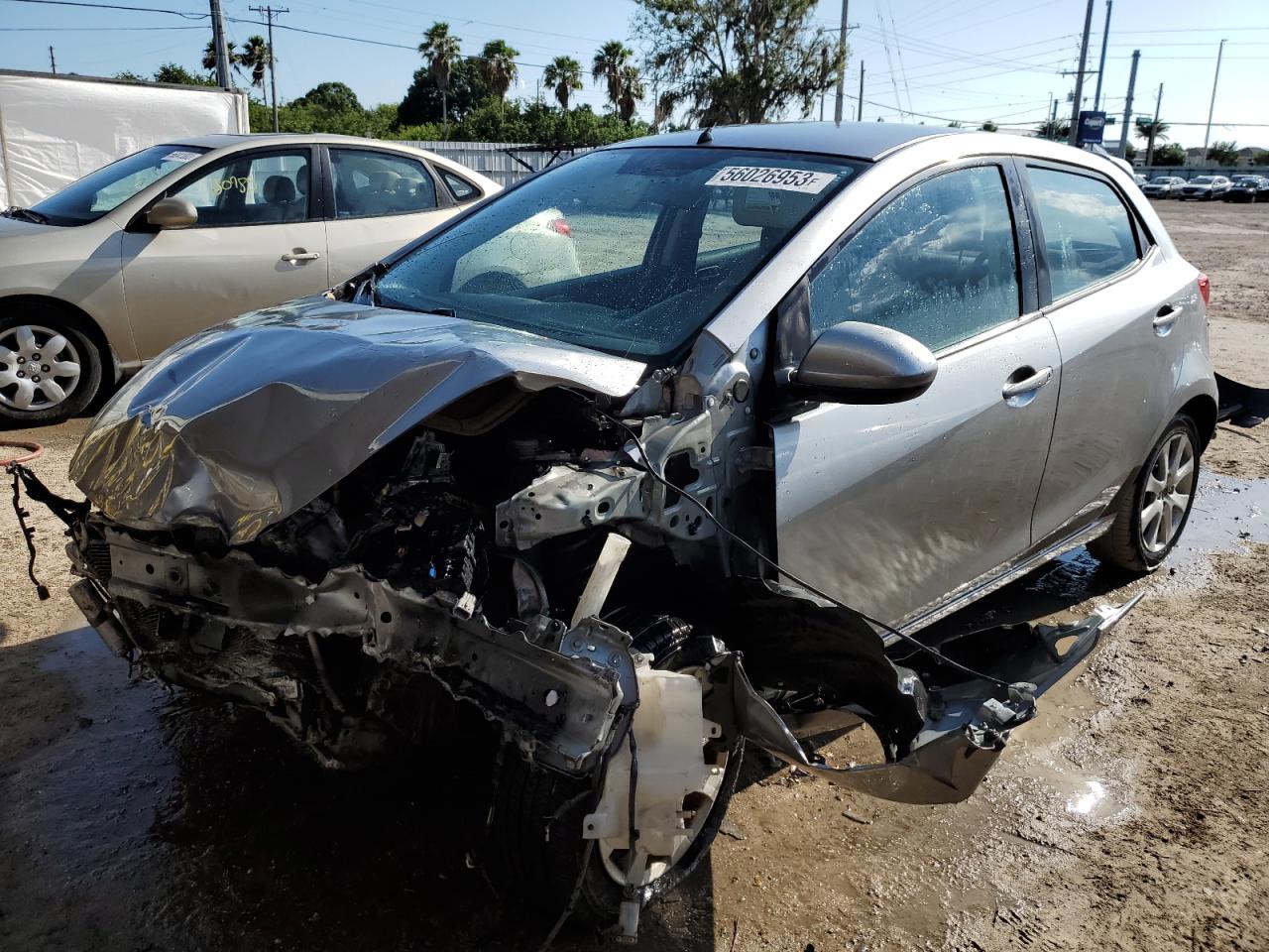 MAZDA 2 2012 jm1de1ly7c0135345