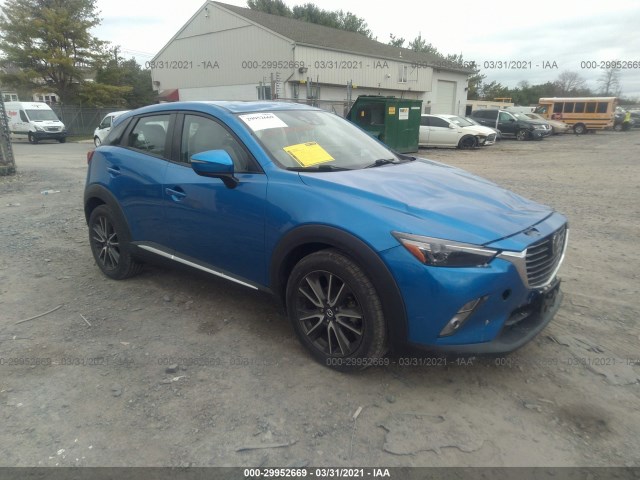 MAZDA CX-3 2016 jm1dkbd75g0114049