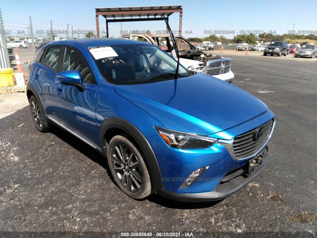 MAZDA CX-3 2016 jm1dkbd76g0104310