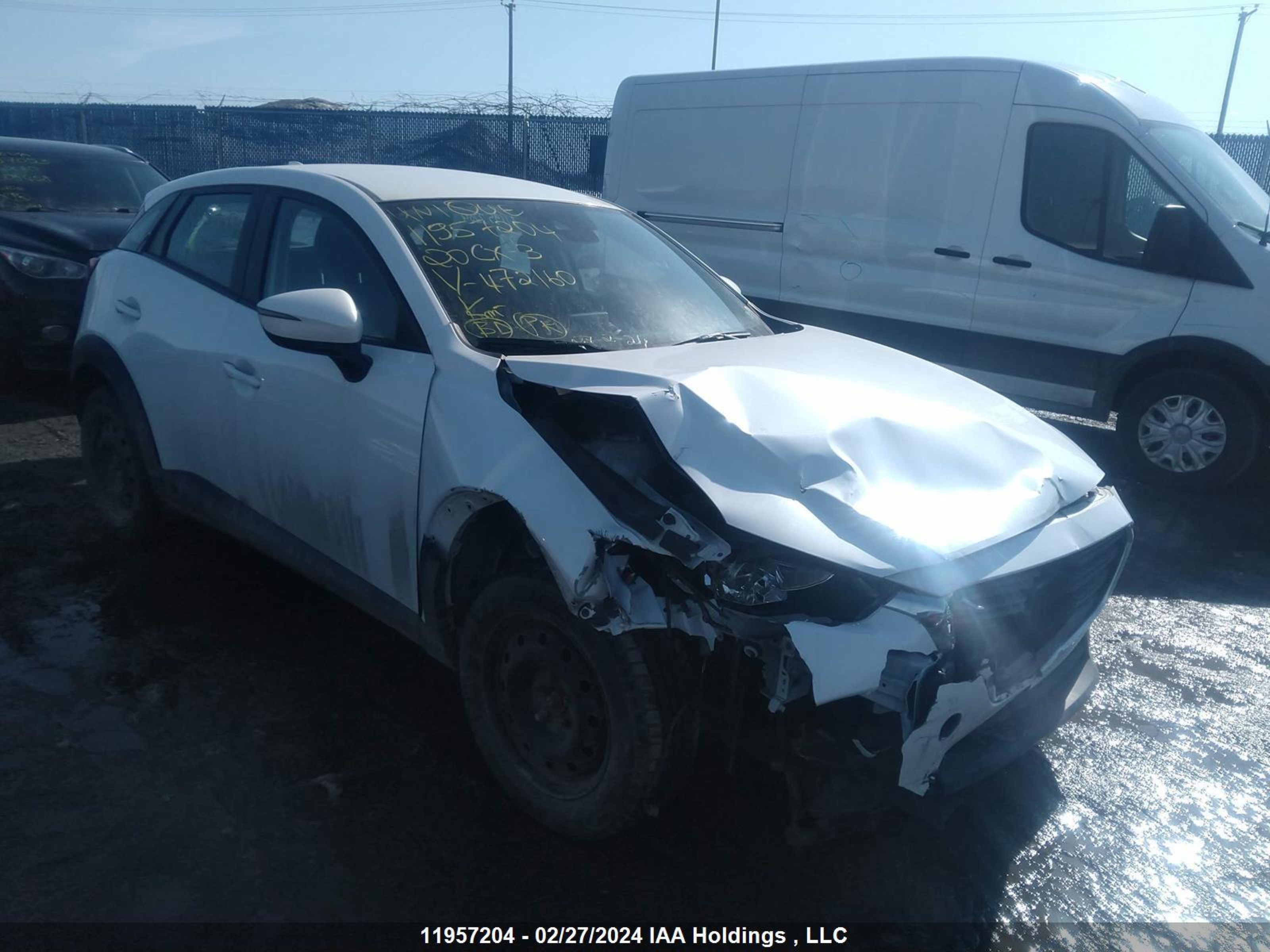 MAZDA CX-3 2020 jm1dkdb77l1472160