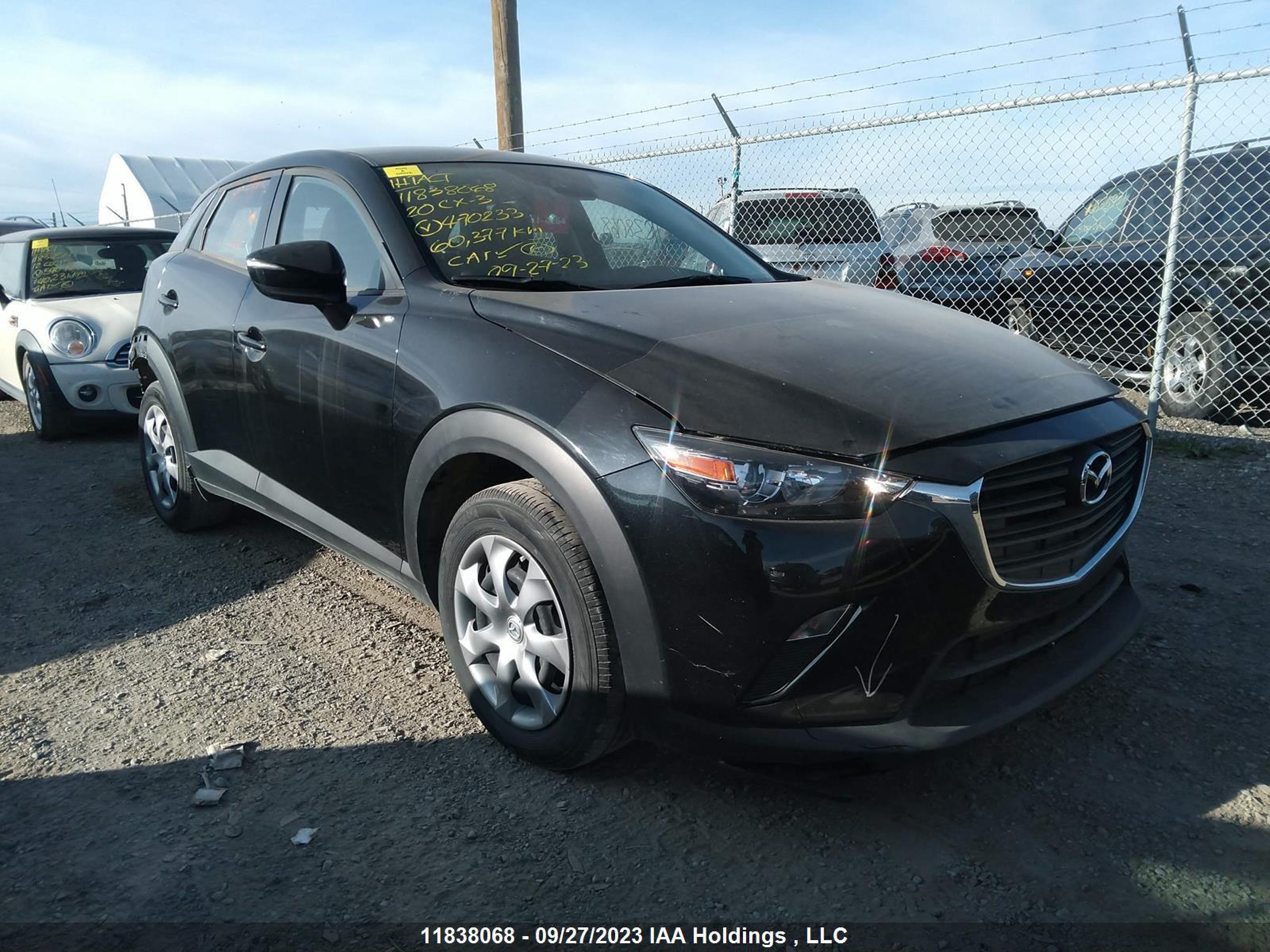 MAZDA CX-3 2020 jm1dkdb79l1470233