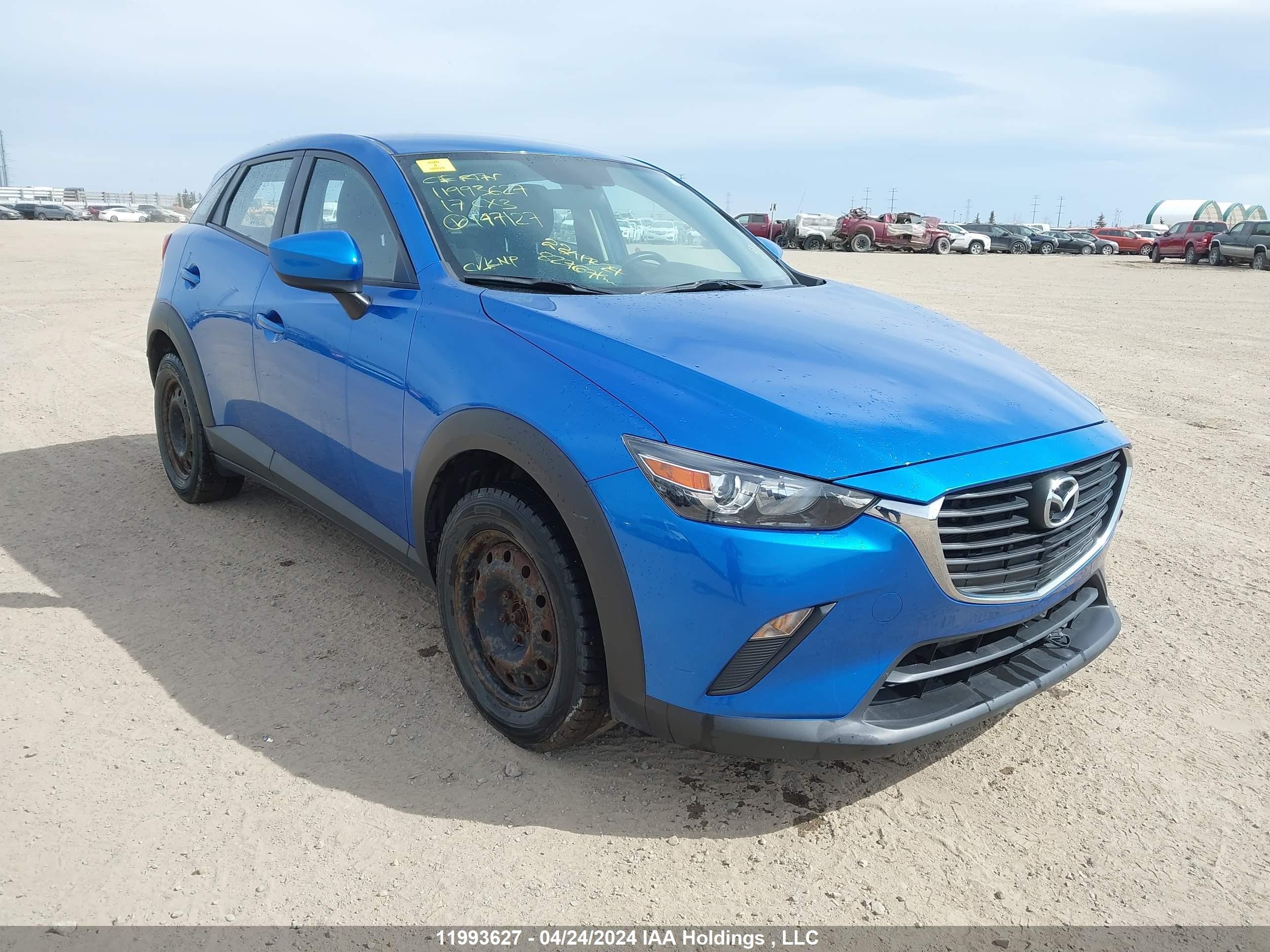 MAZDA CX-3 2017 jm1dkdb7xh0147127