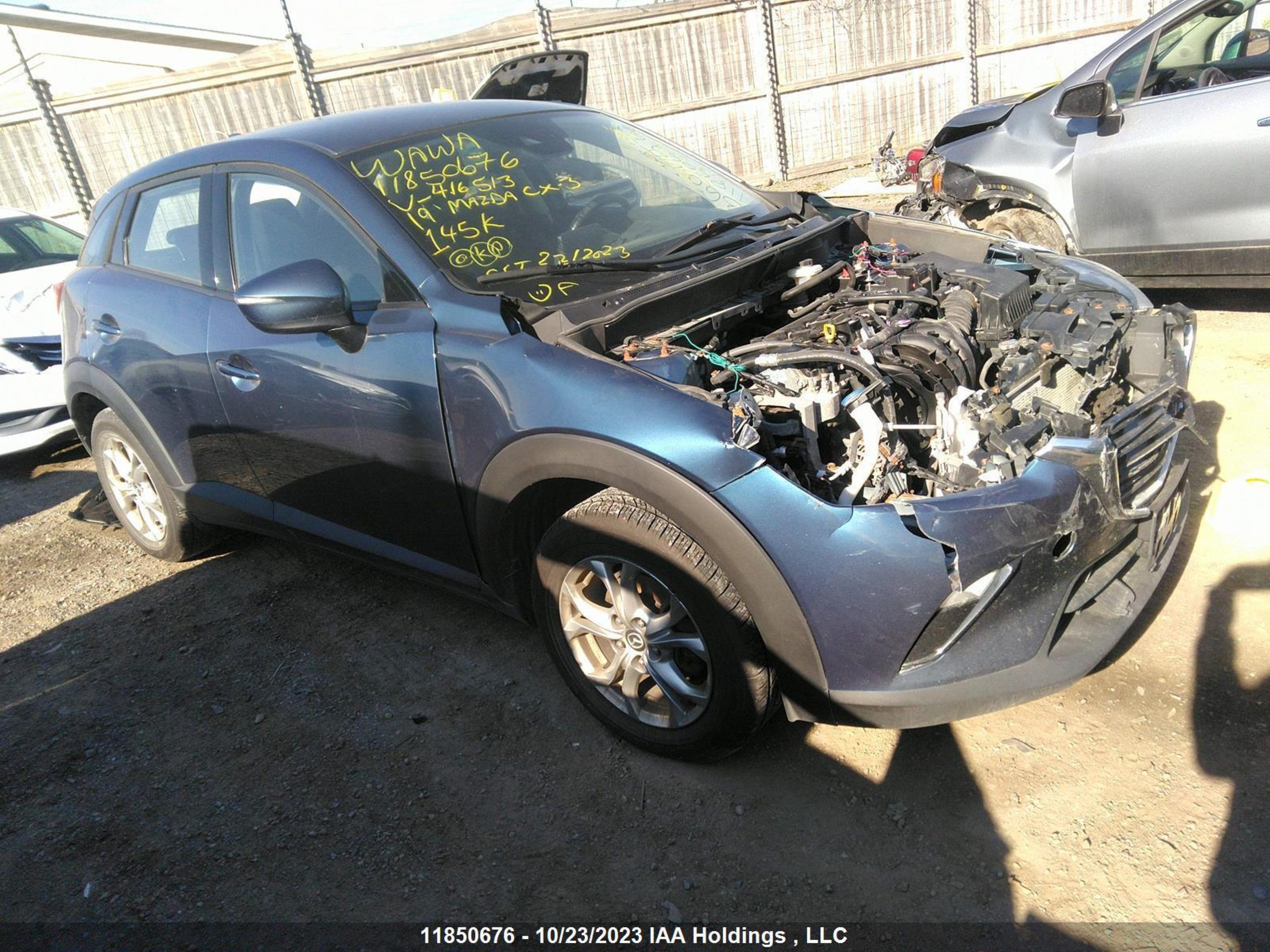 MAZDA CX-3 2019 jm1dkdc72k1416513