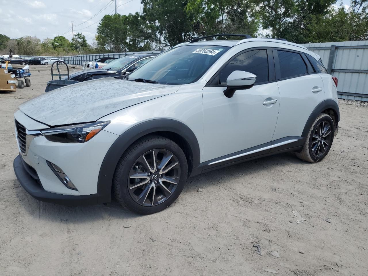 MAZDA CX-3 2018 jm1dkdd72j0320884