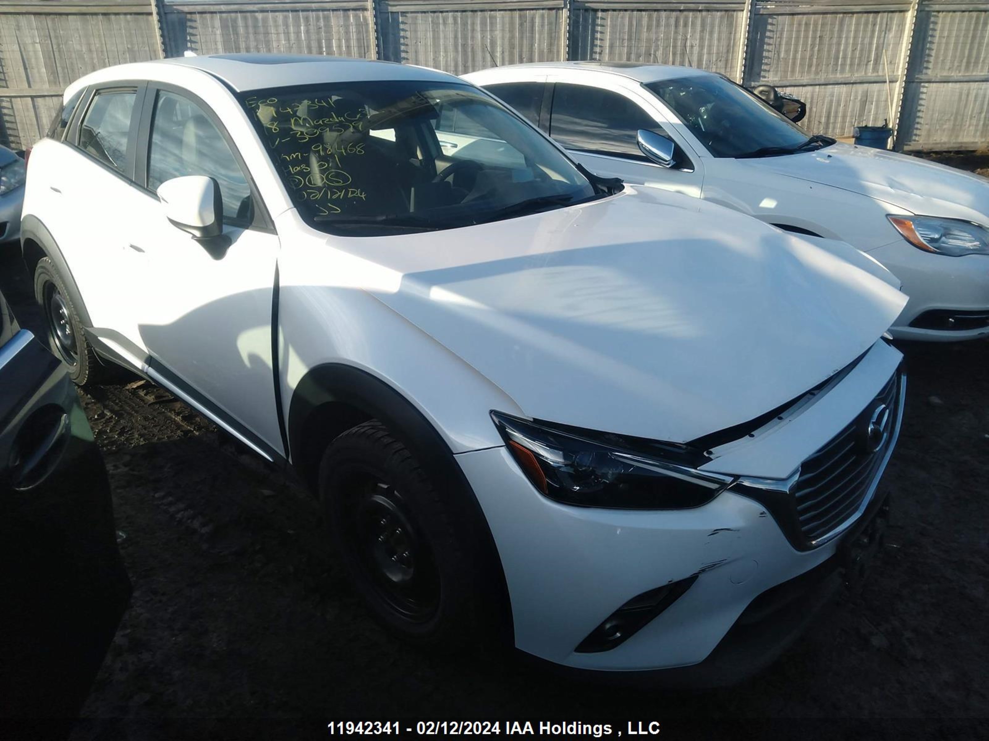 MAZDA CX-3 2018 jm1dkdd78j0309579