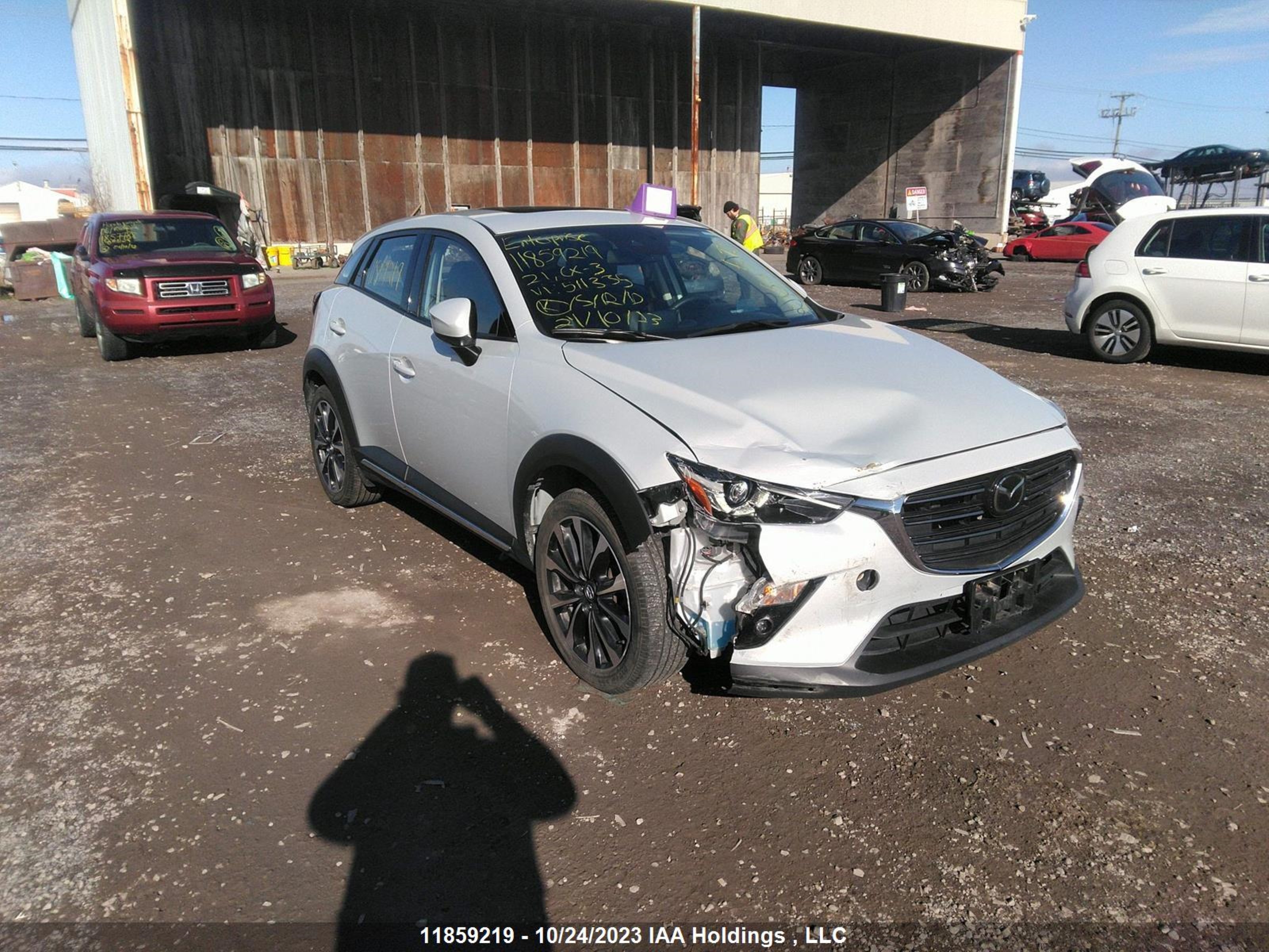 MAZDA CX-3 2021 jm1dkfd71m1511335