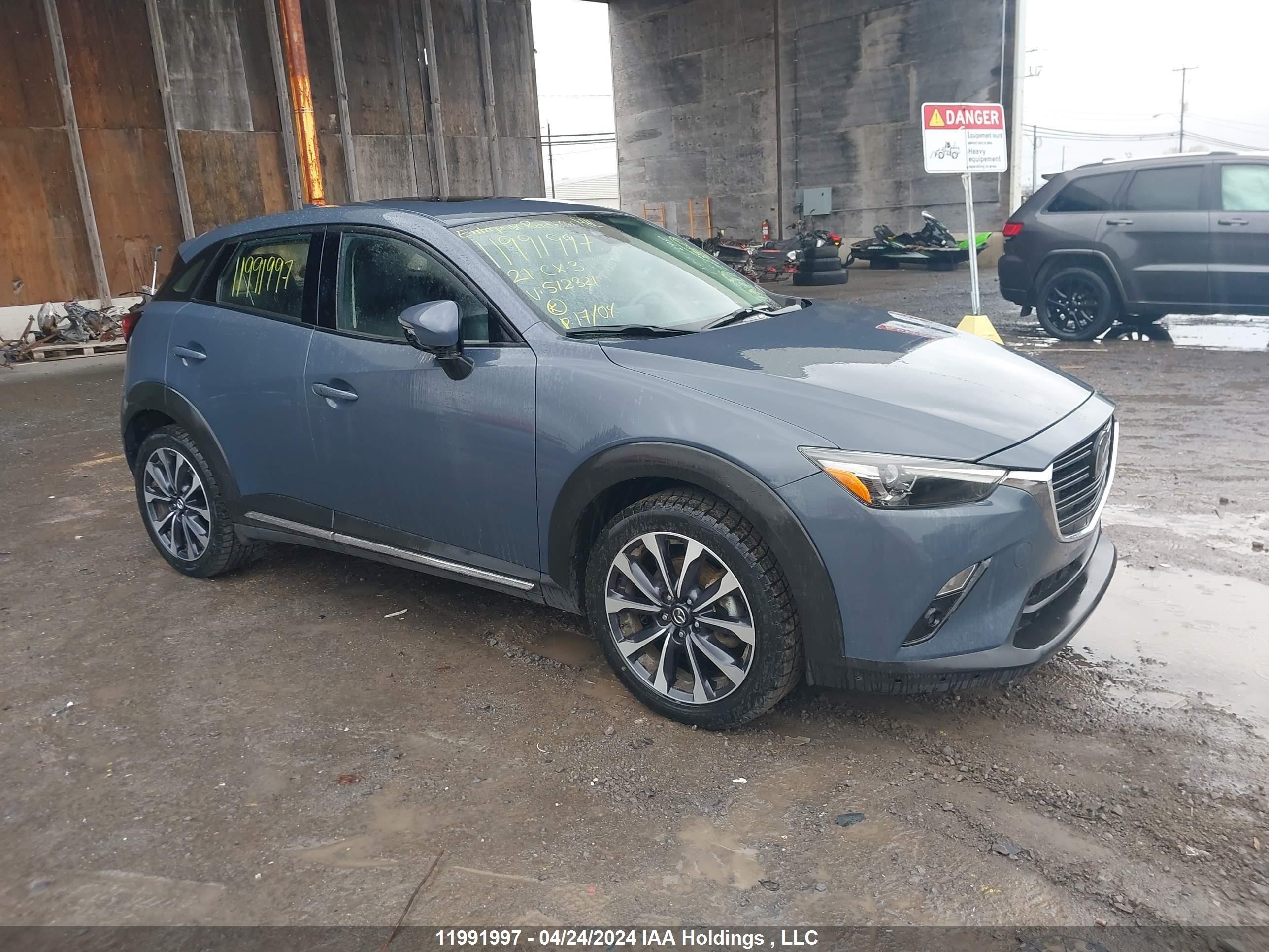 MAZDA CX-3 2021 jm1dkfd76m1512321