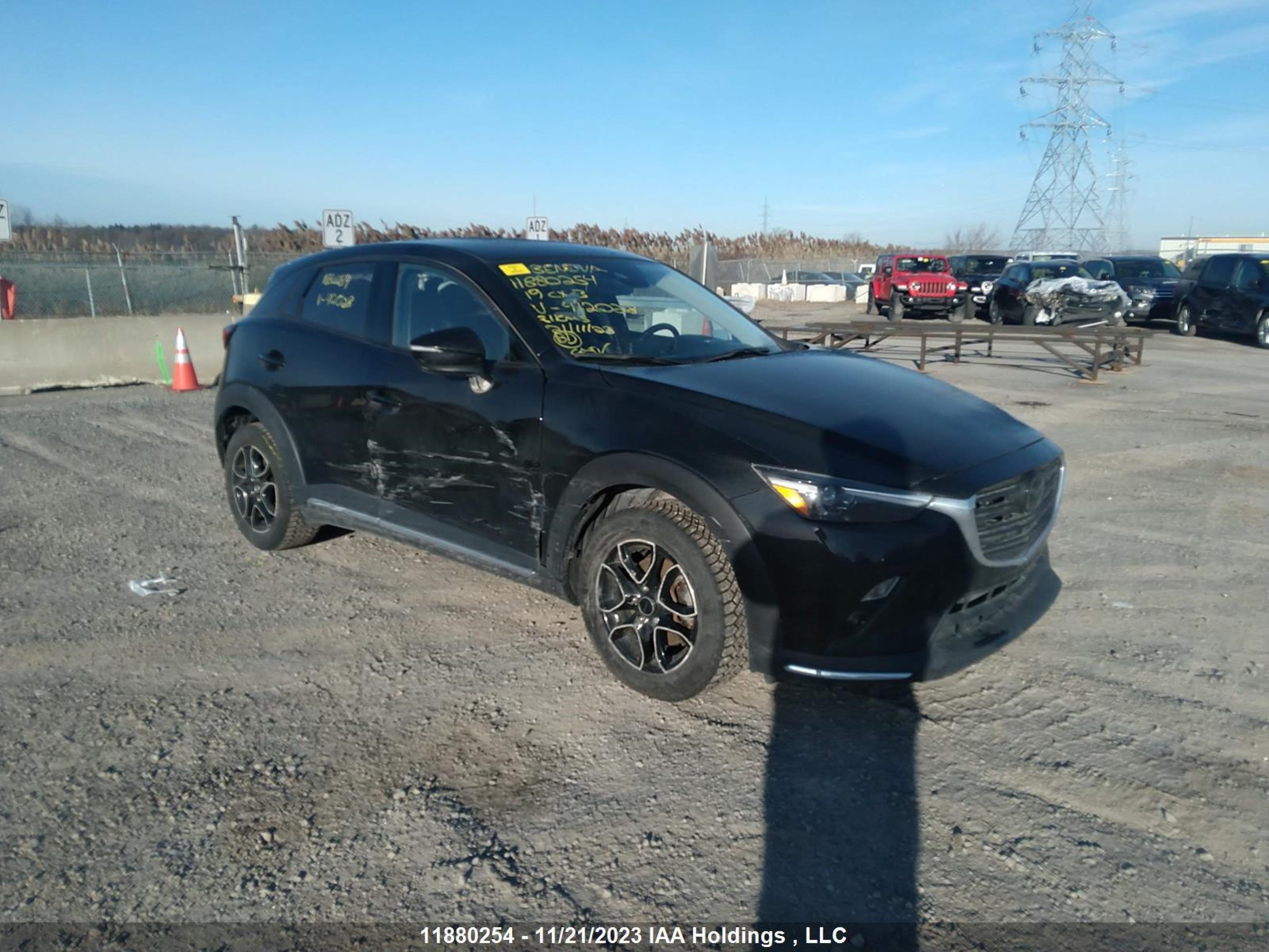 MAZDA CX-3 2019 jm1dkfd78k0412028