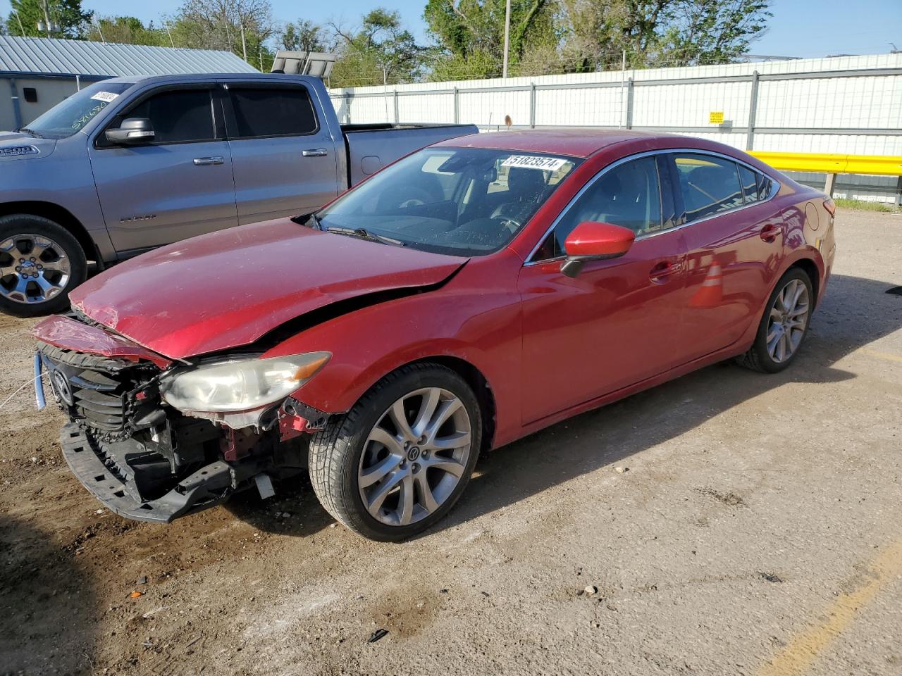 MAZDA 6 2014 jm1gj1t55e1108687