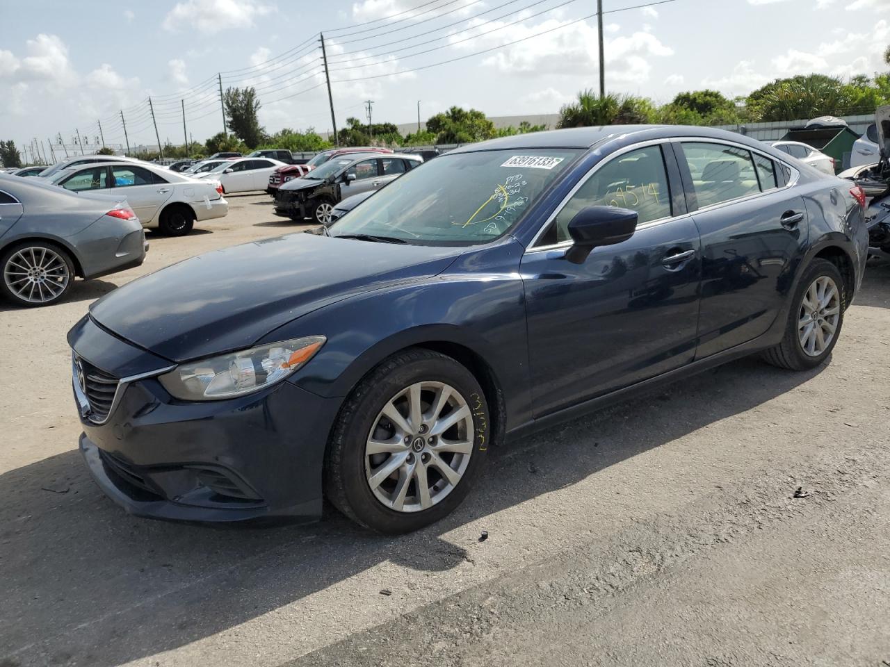 MAZDA 6 2017 jm1gl1u57h1103634