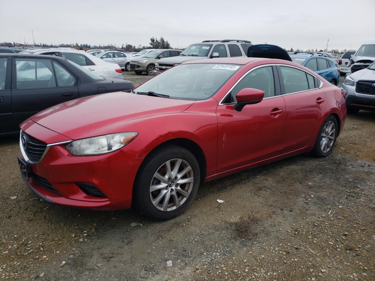 MAZDA 6 2017 jm1gl1u5xh1102185