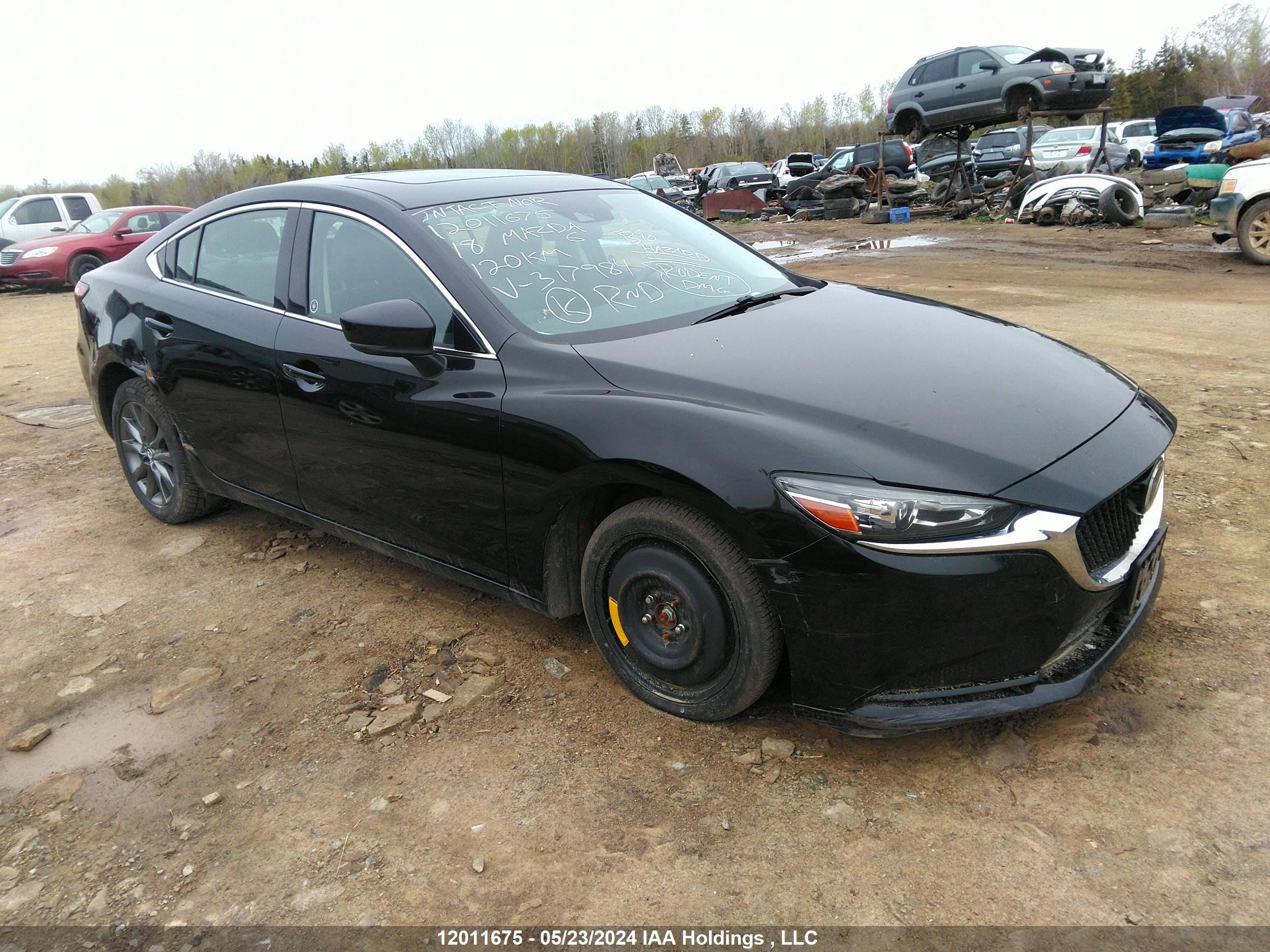 MAZDA 6 2018 jm1gl1vyxj1317984