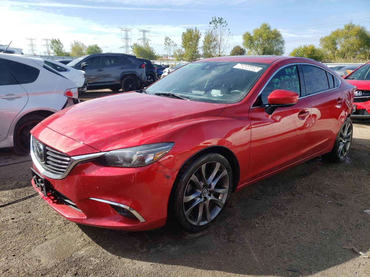 MAZDA 6 2017 jm1gl1w53h1153928