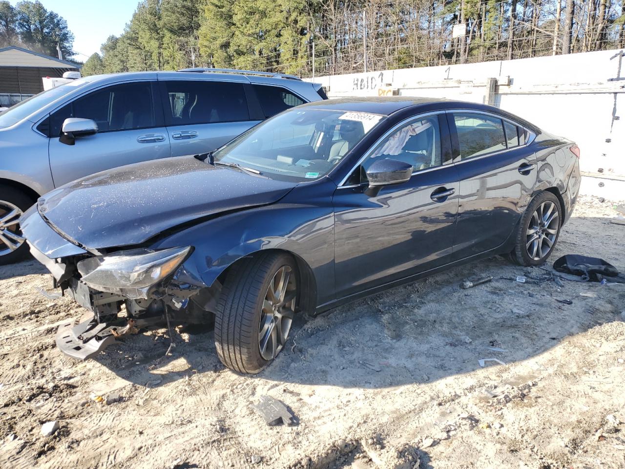 MAZDA 6 2017 jm1gl1w55h1145491