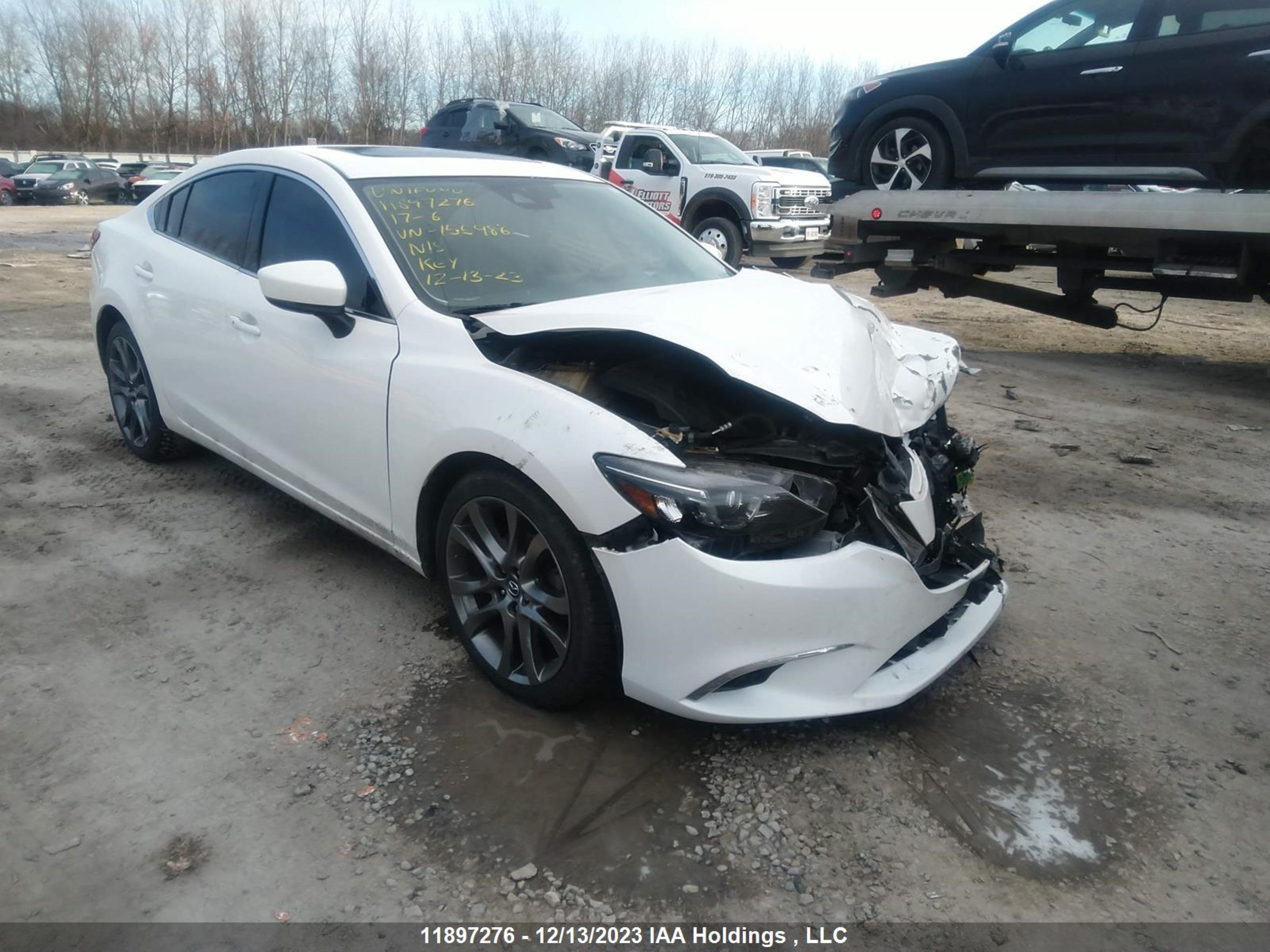 MAZDA 6 2017 jm1gl1w55h1155986