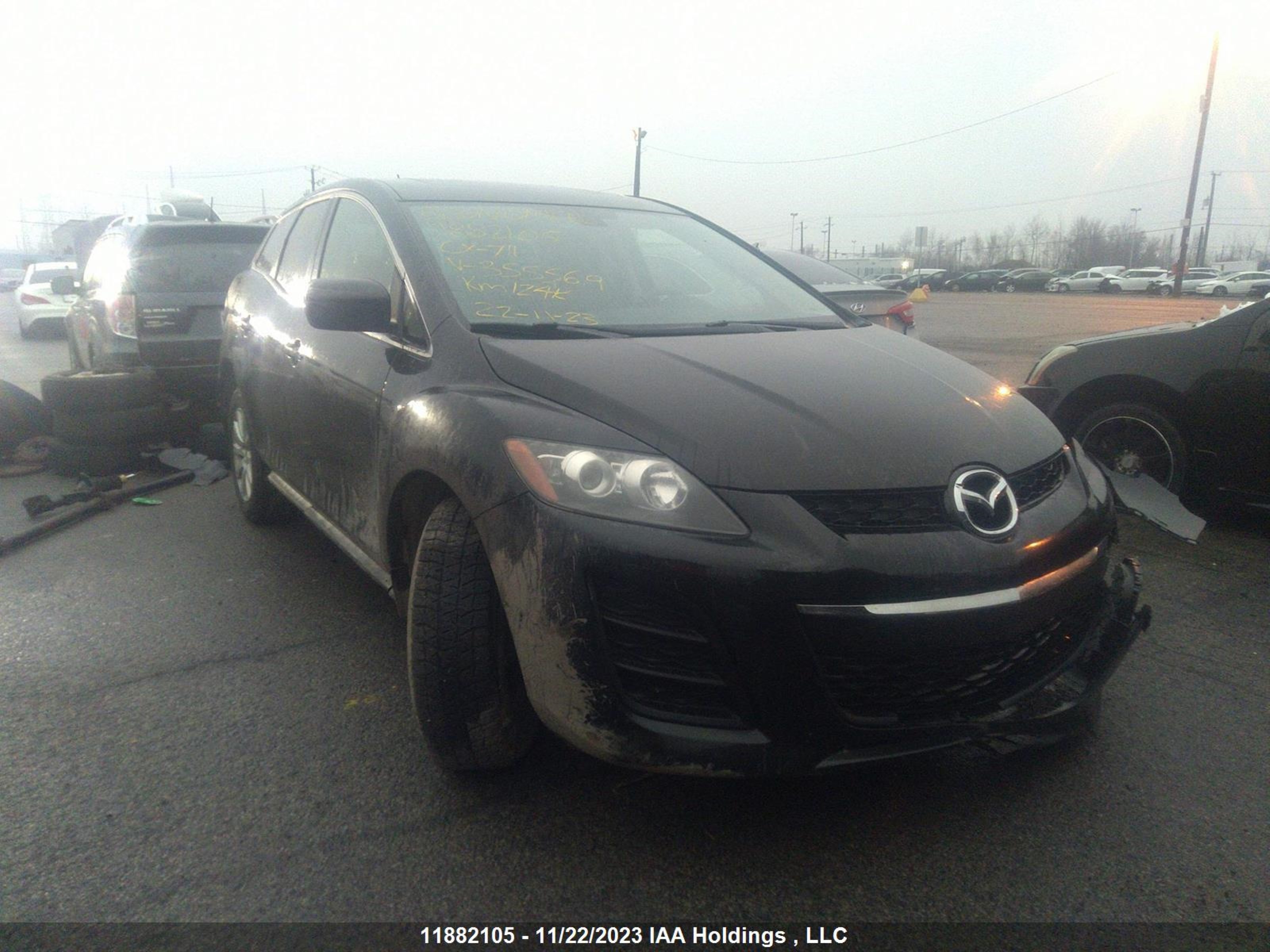 MAZDA CX-7 2011 jm3er2b56b0355569