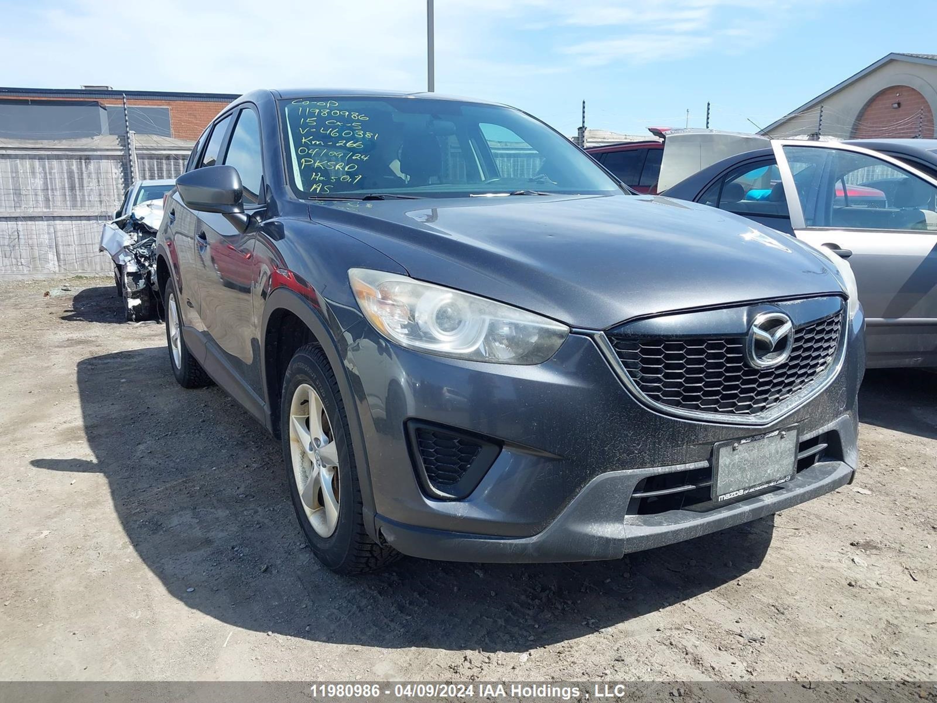 MAZDA CX-5 2015 jm3ke2be3f0460381