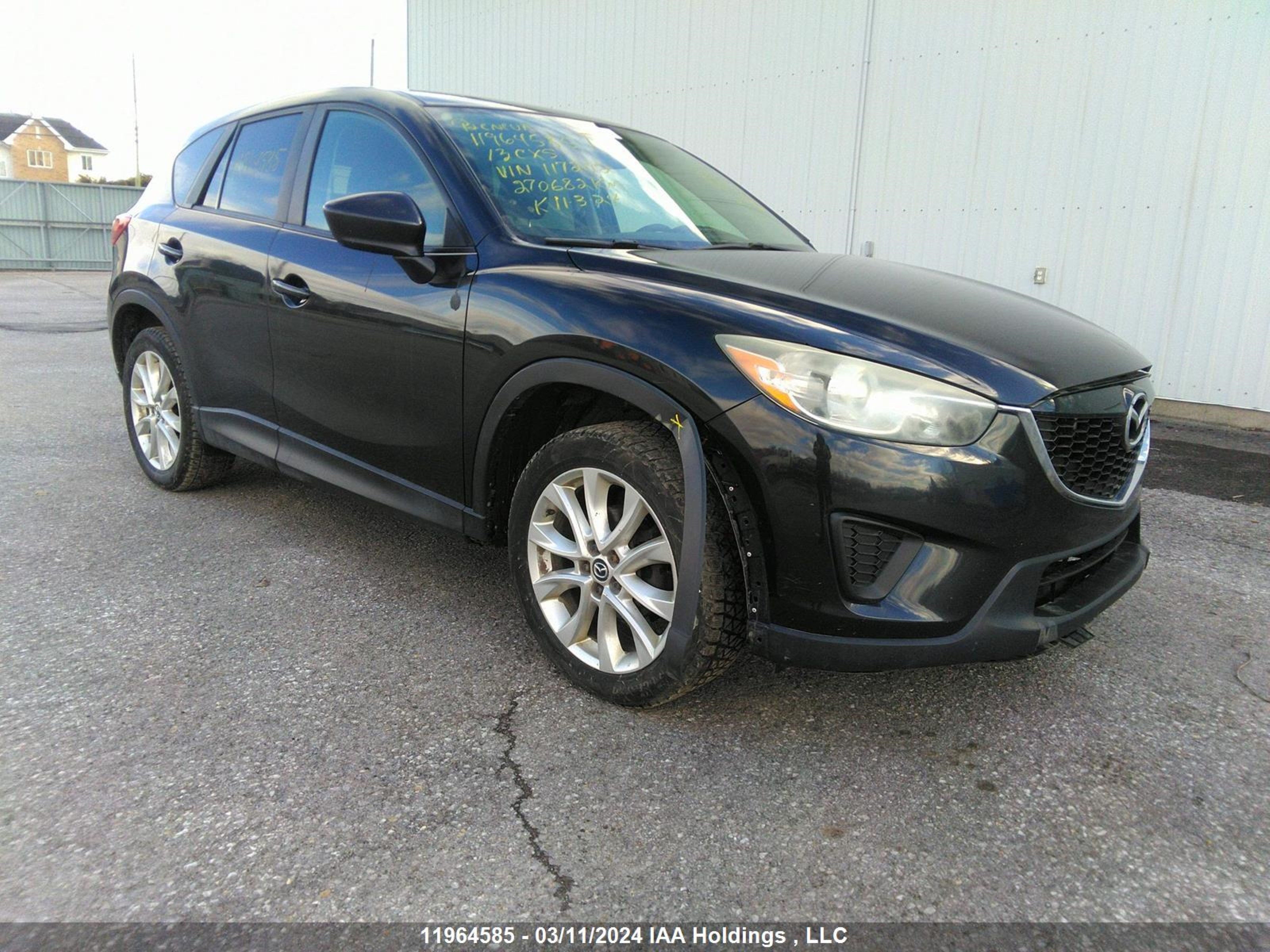 MAZDA CX-5 2013 jm3ke2be9d0117202