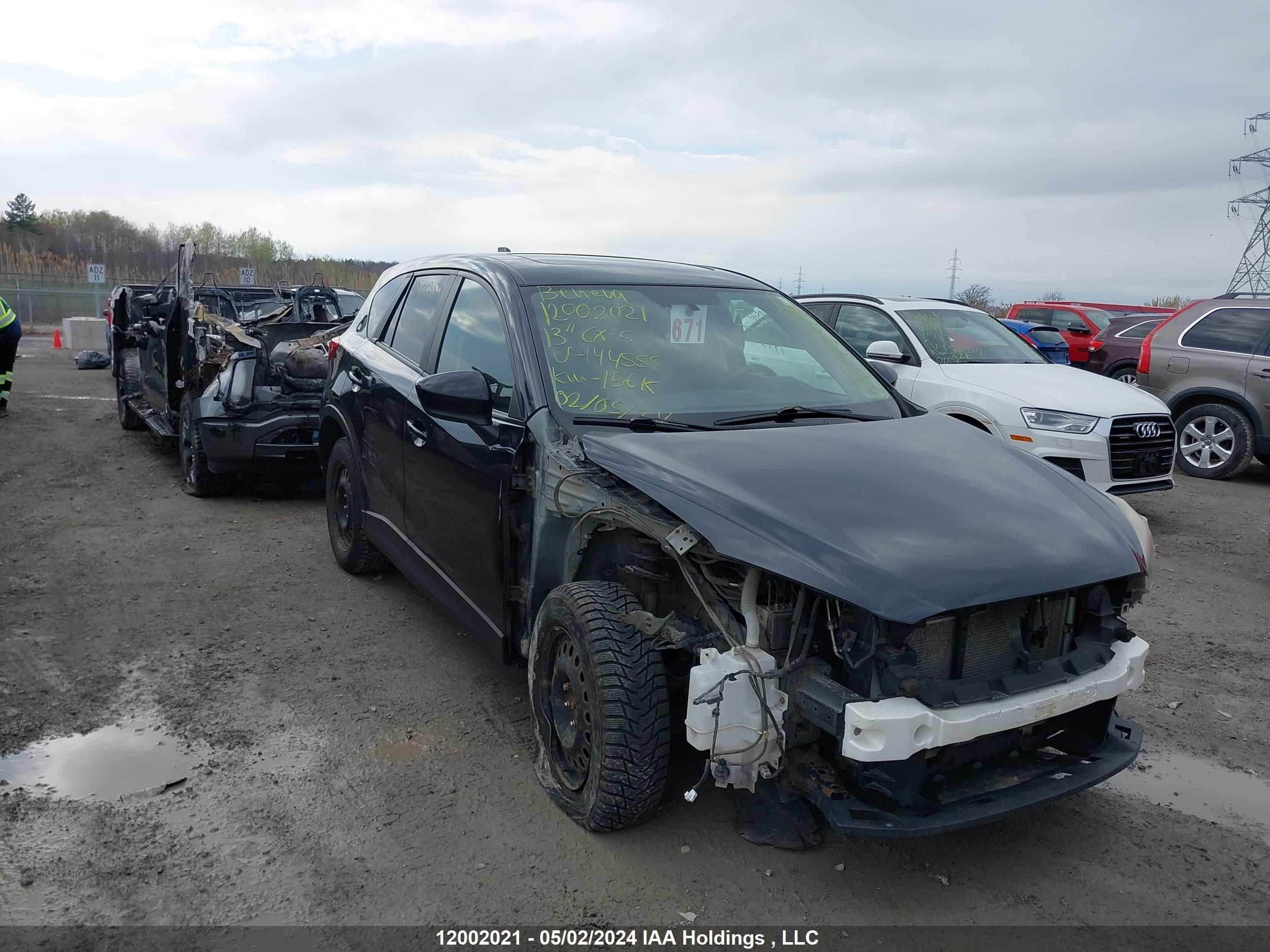 MAZDA CX-5 2013 jm3ke2ce3d0144555