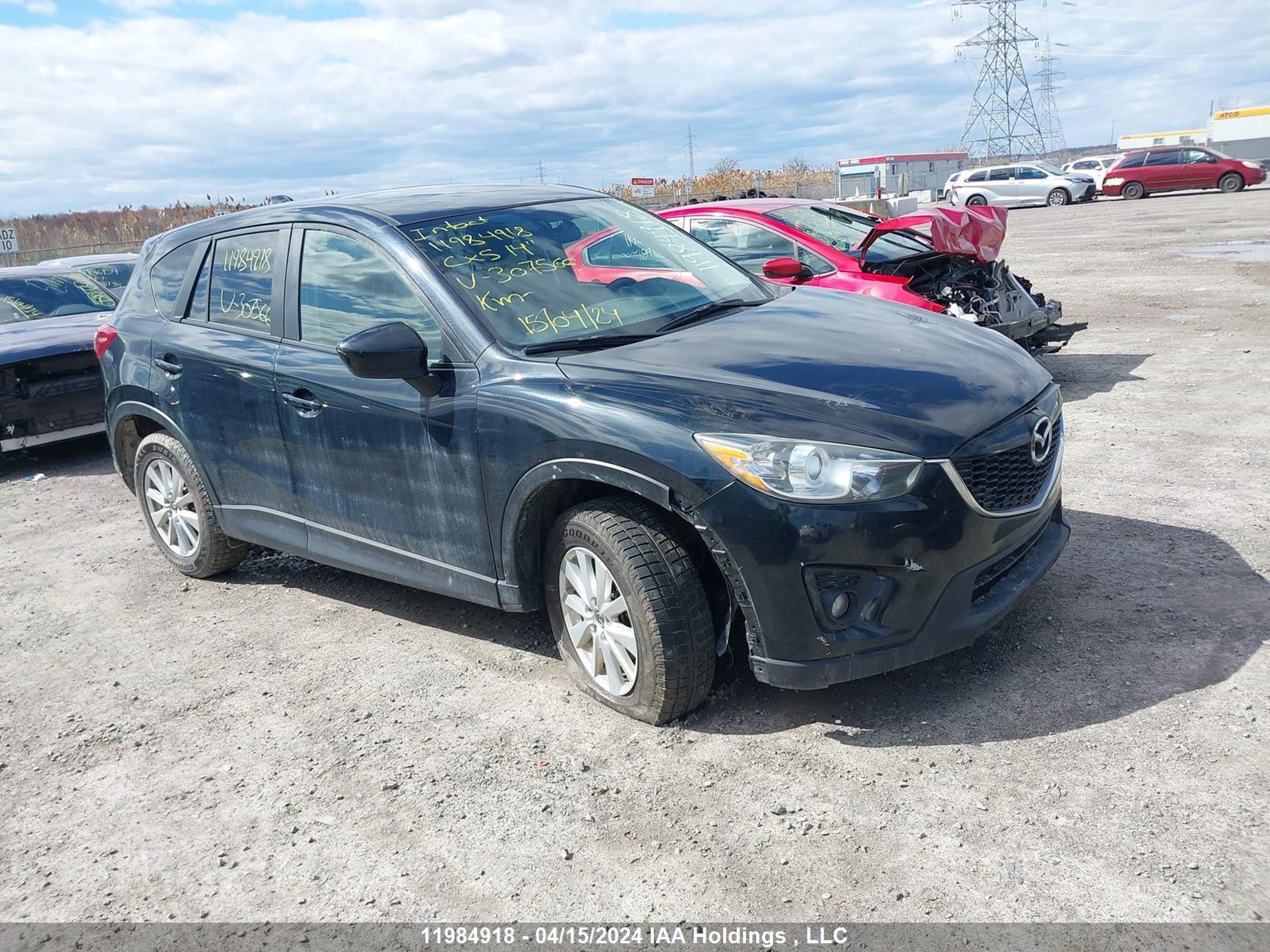 MAZDA CX-5 2014 jm3ke2cy8e0307566