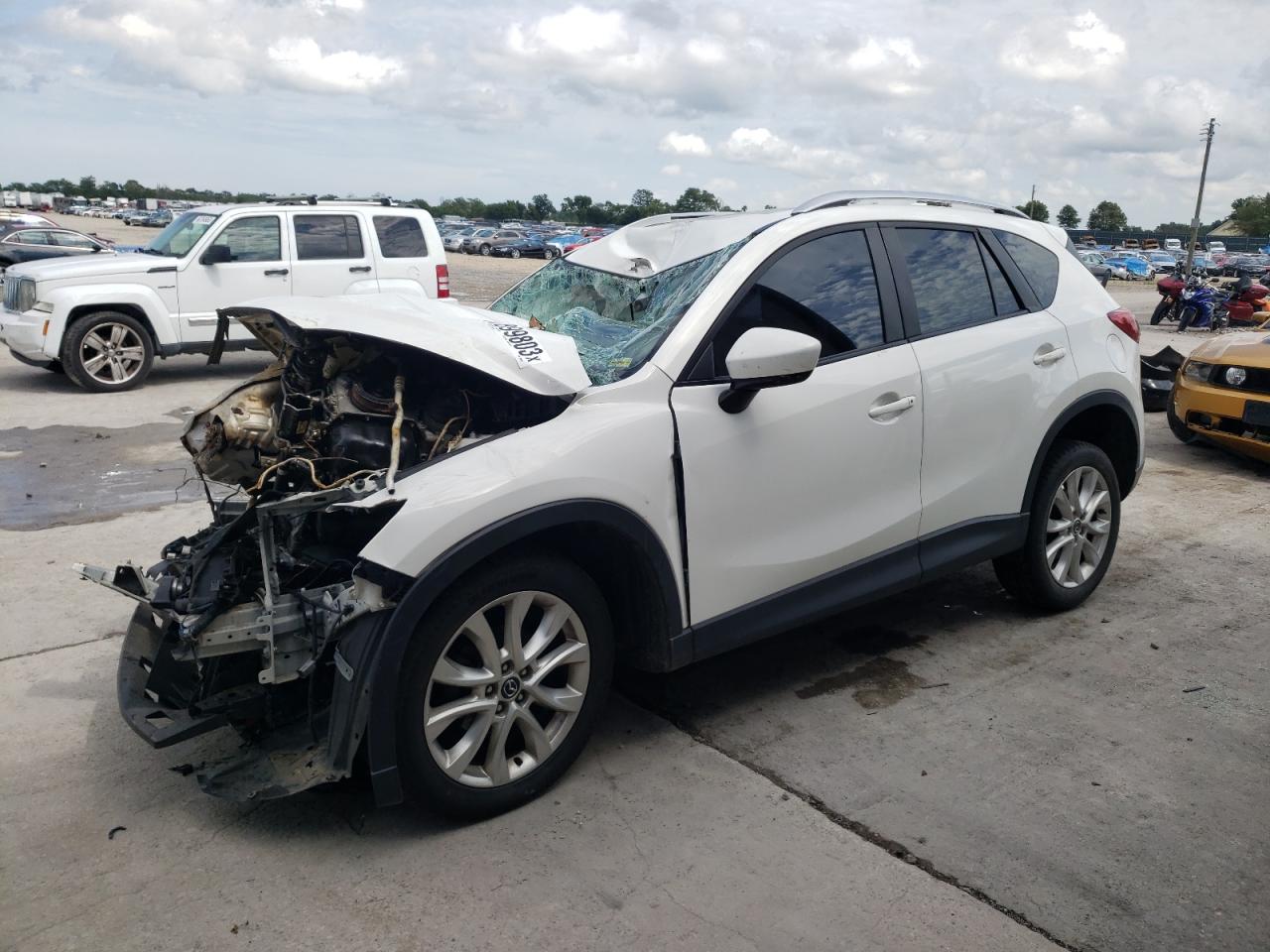 MAZDA CX-5 2014 jm3ke2dyxe0385829