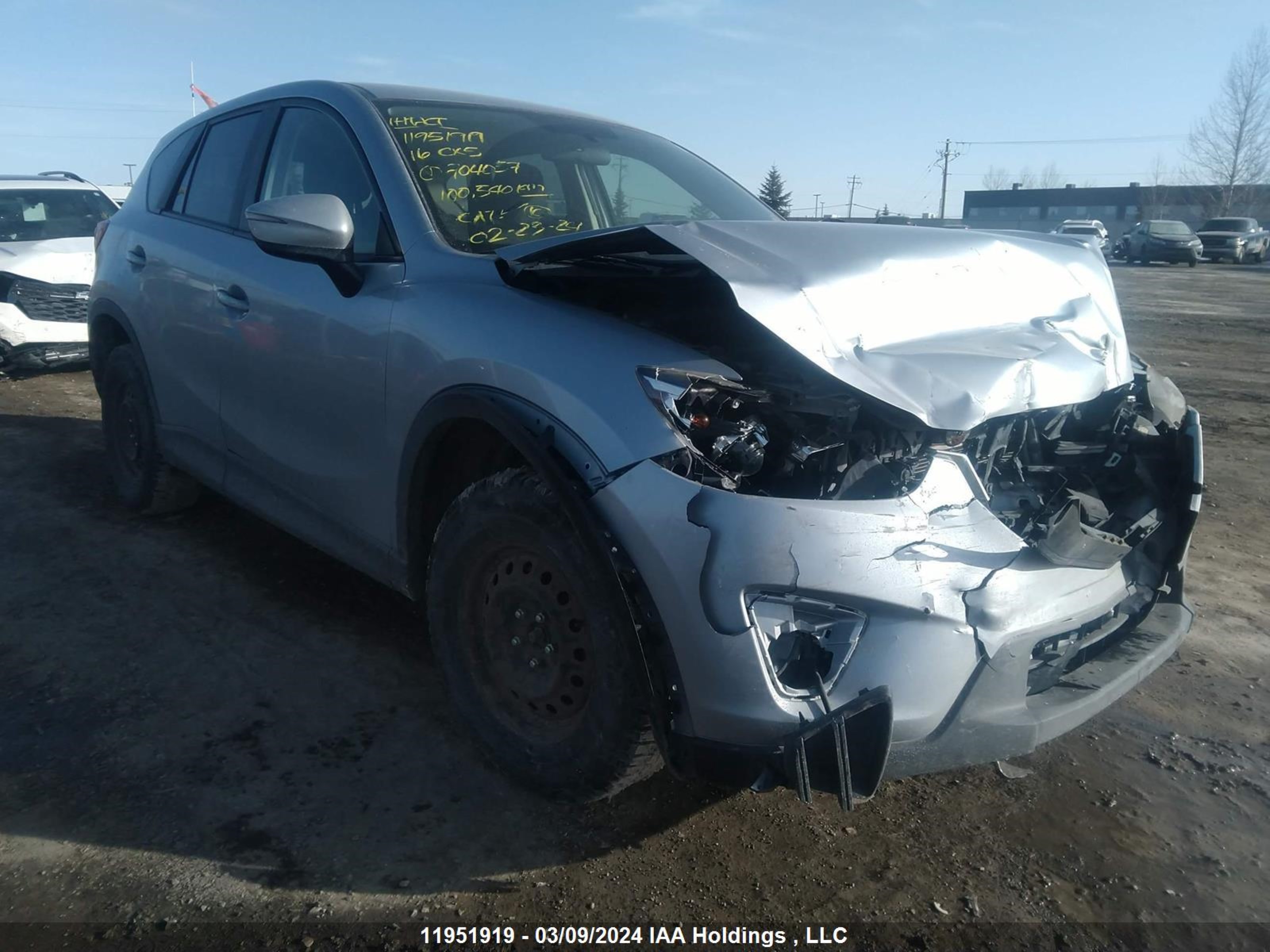 MAZDA CX-5 2016 jm3ke4be3g0704057