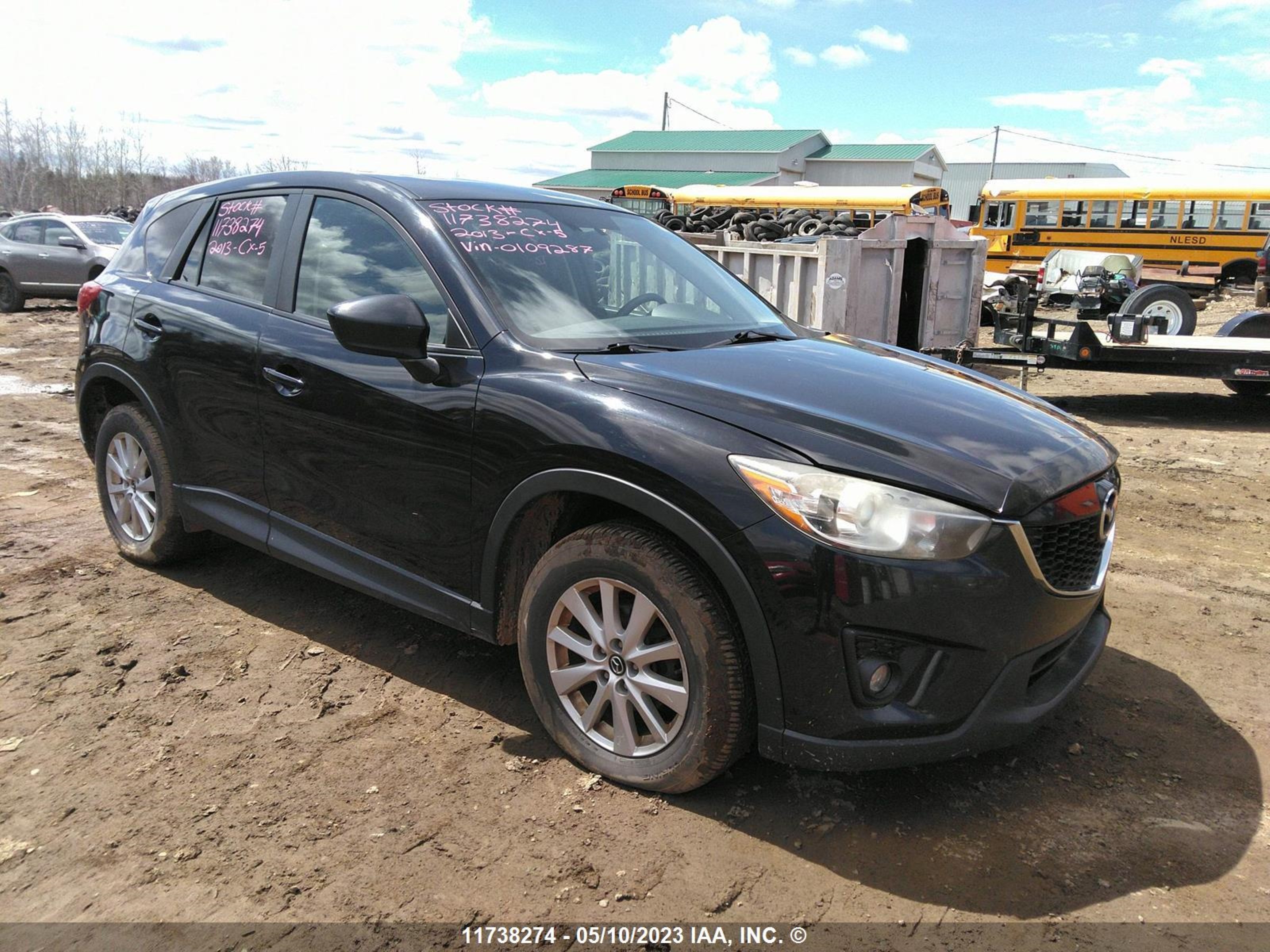 MAZDA CX-5 2013 jm3ke4ce0d0109287