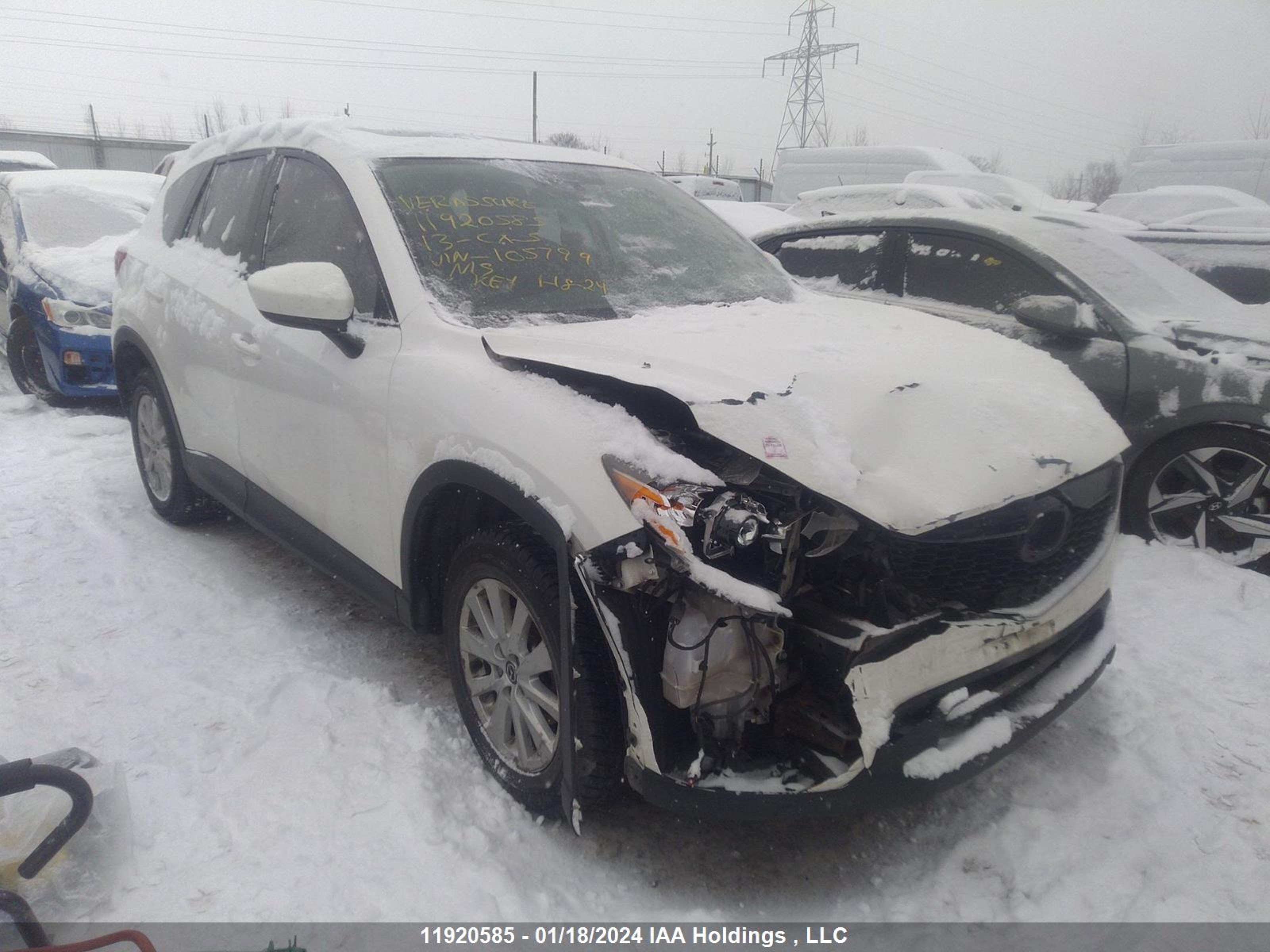 MAZDA CX-5 2013 jm3ke4ce7d0105799