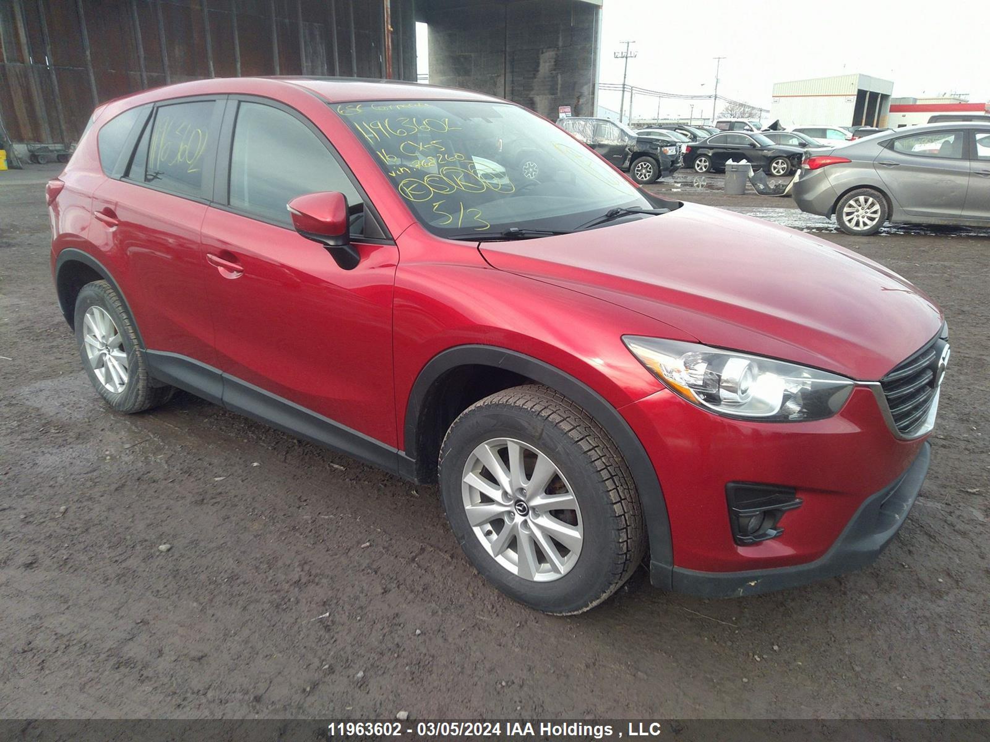 MAZDA CX-5 2016 jm3ke4cy0g0768260