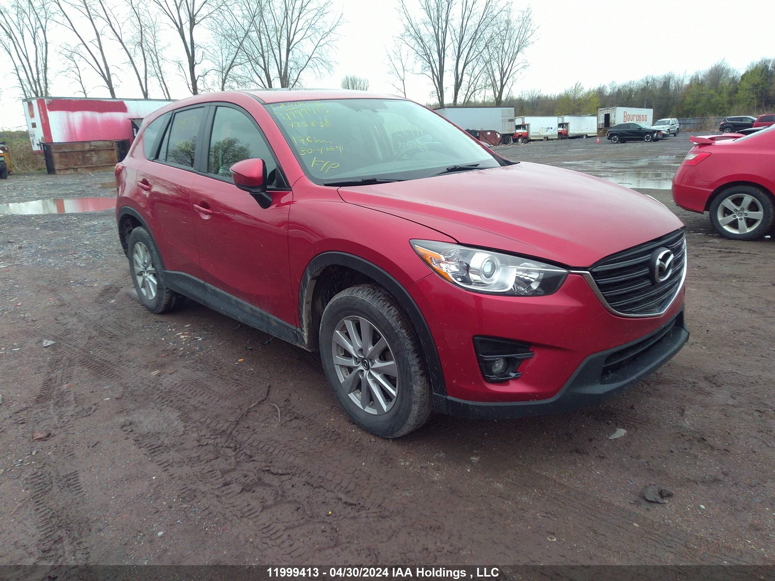 MAZDA CX-5 2016 jm3ke4cy1g0795838