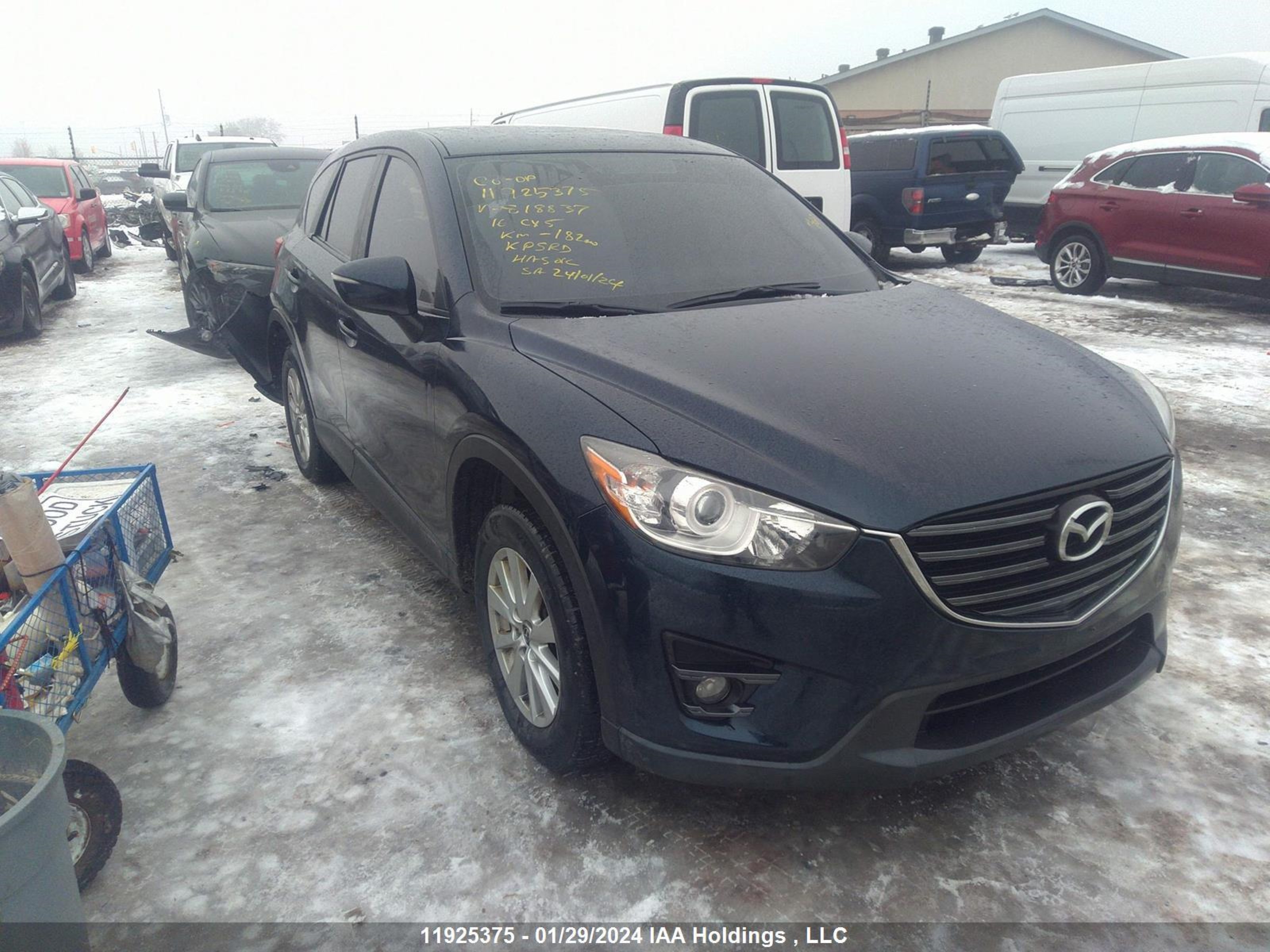 MAZDA CX-5 2016 jm3ke4cy6g0818837