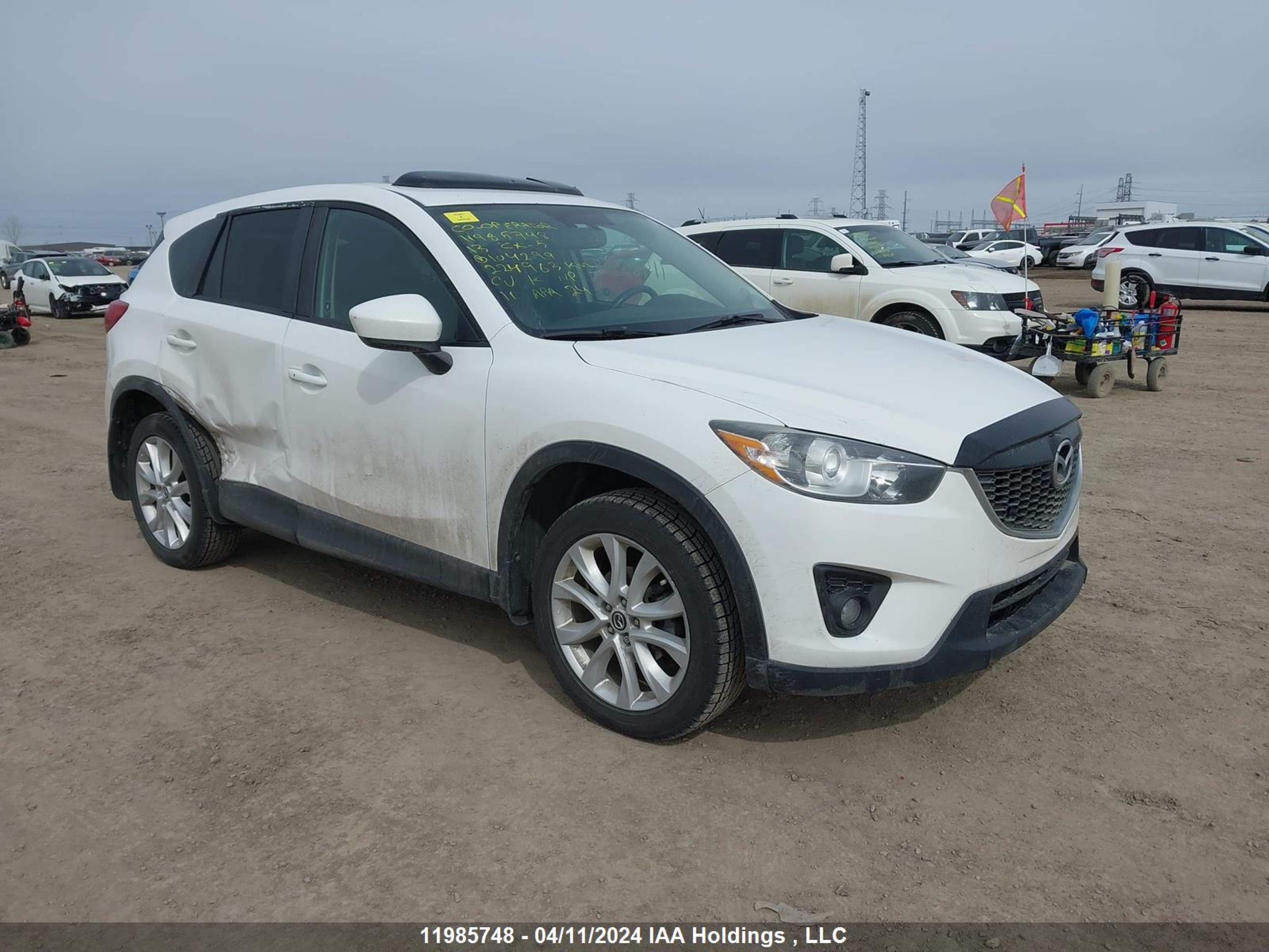 MAZDA CX-5 2013 jm3ke4de6d0104299